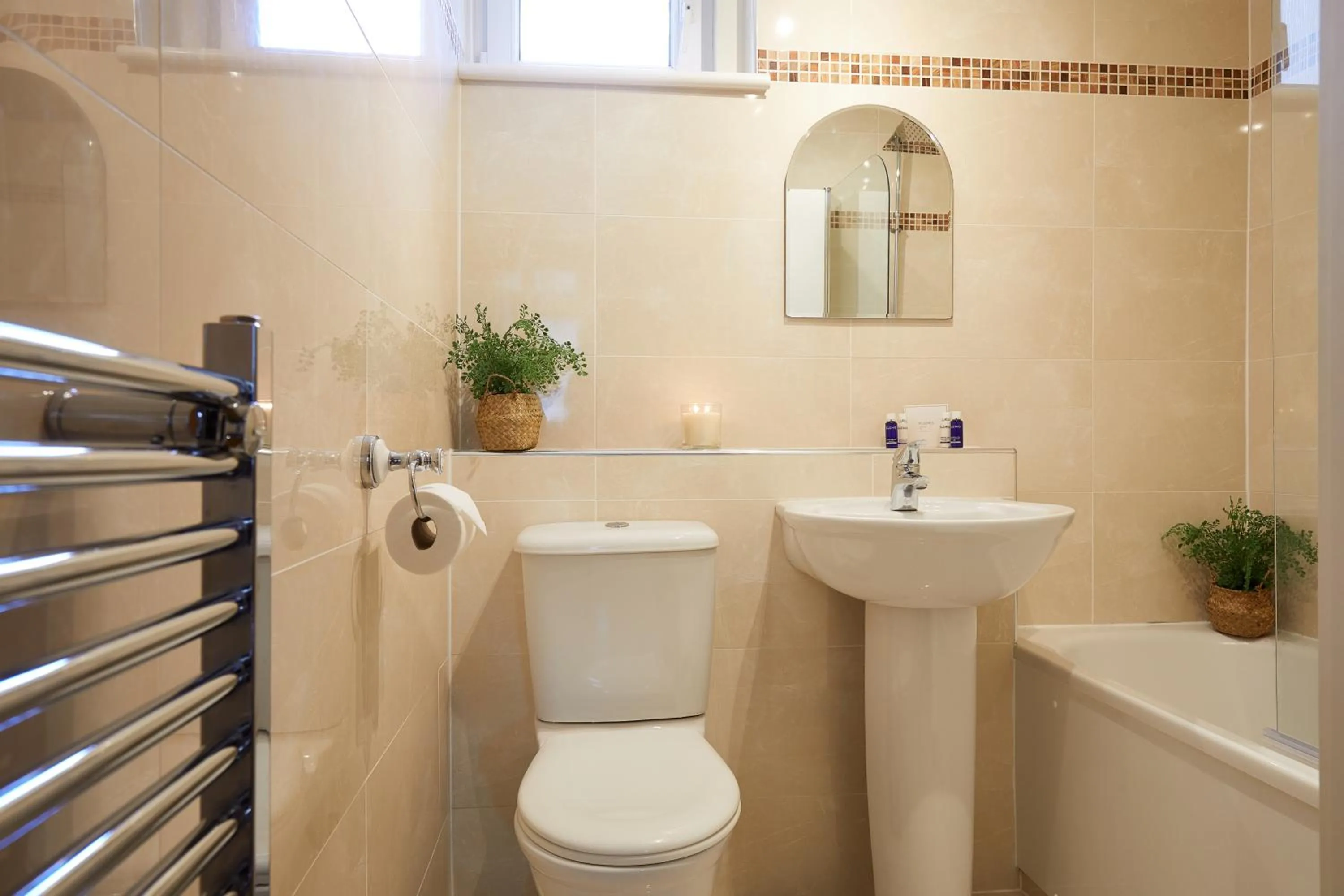 Bathroom in Macdonald Woodland Lodges at Macdonald Aviemore Resort