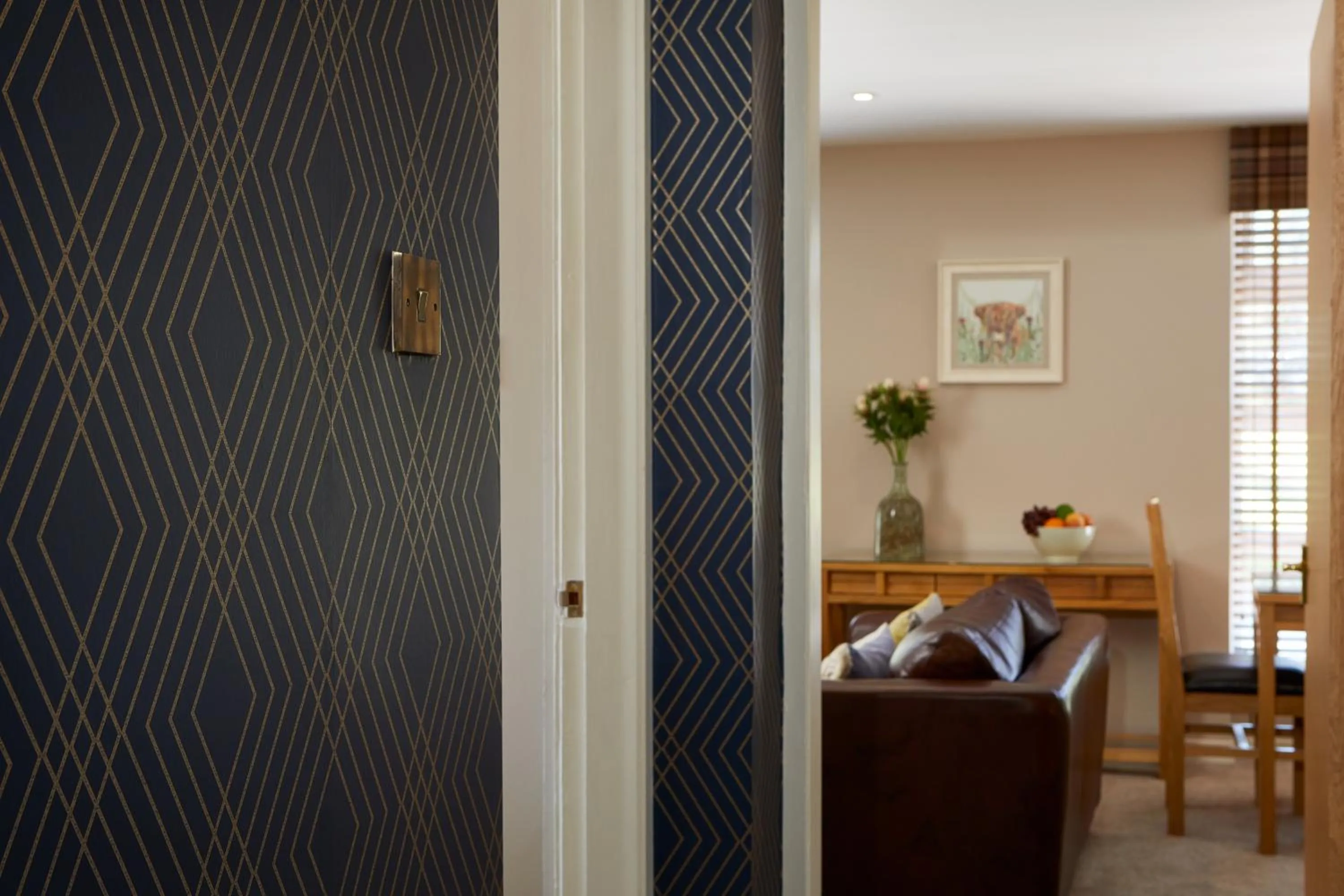 Living room in Macdonald Woodland Lodges at Macdonald Aviemore Resort