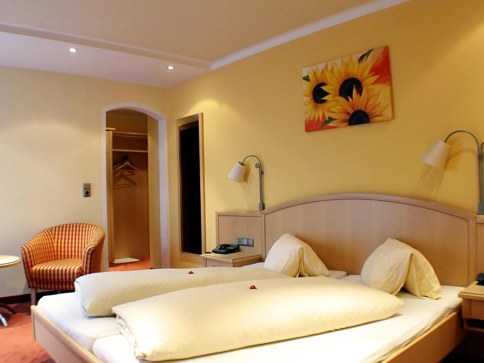 Bed in Landhotel Kaserer