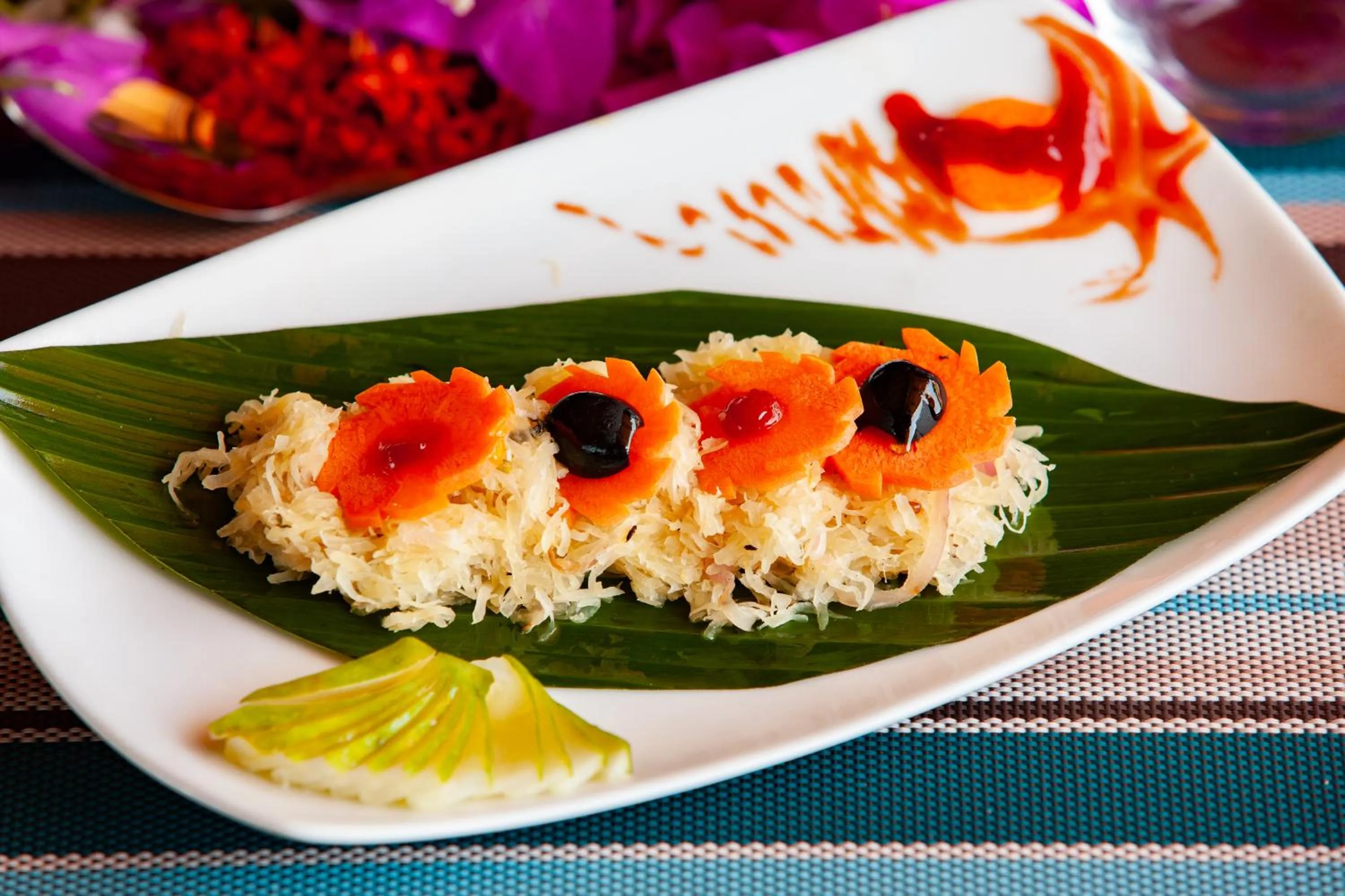 Food and drinks in Colibri Hotel