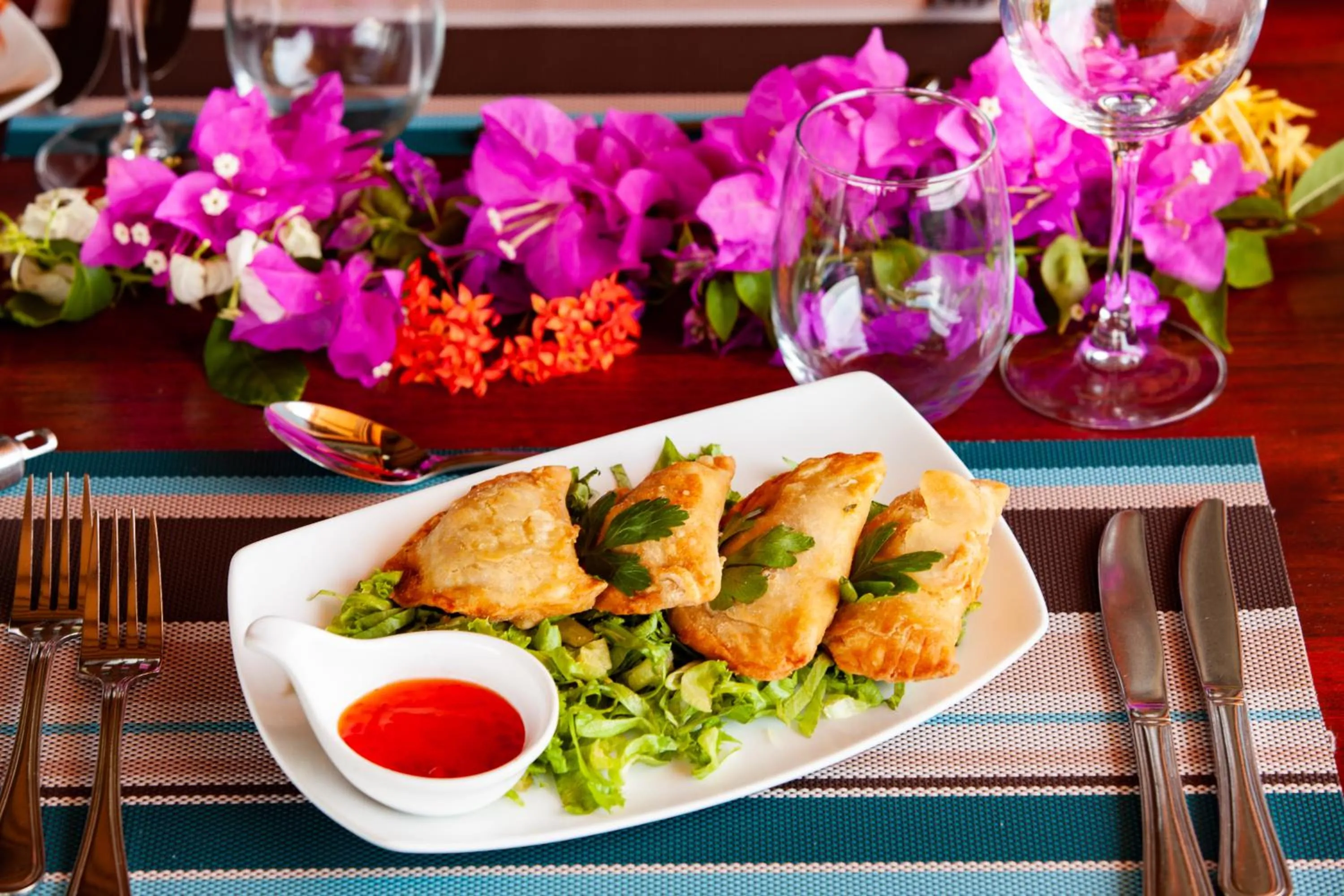 Food and drinks in Colibri Hotel