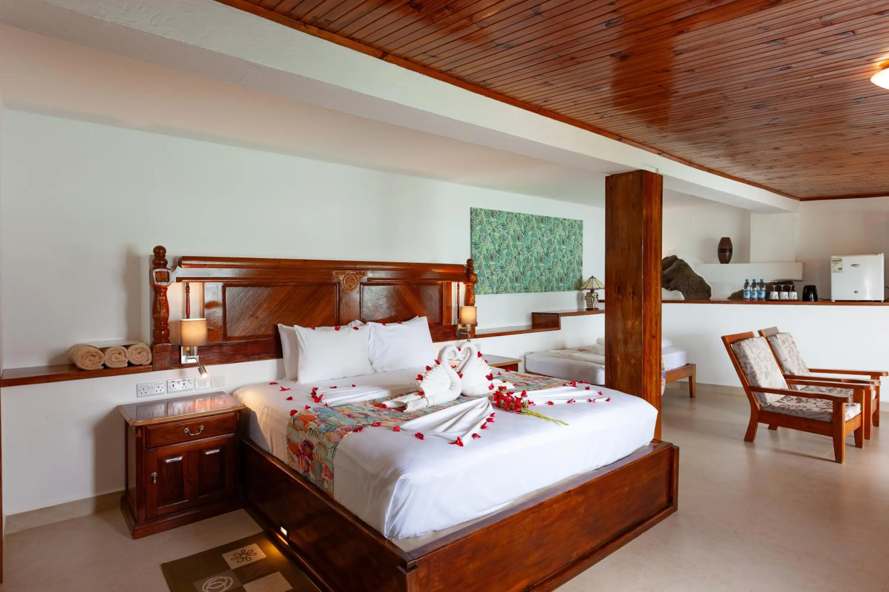 Bed in Colibri Hotel