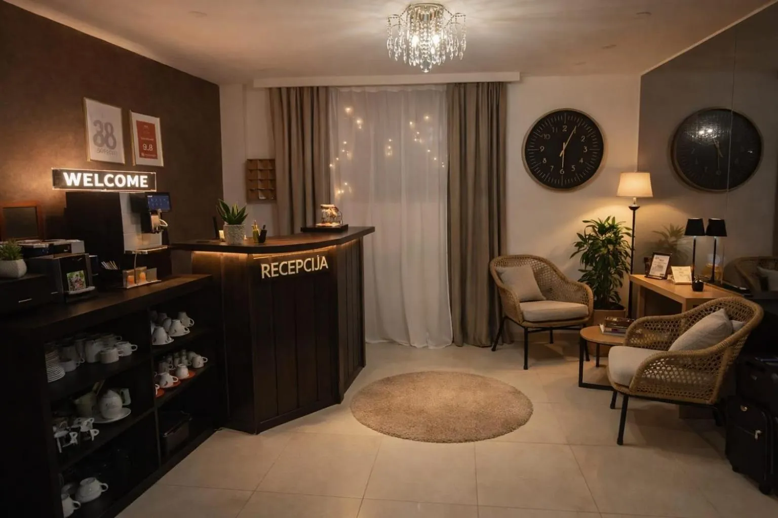 Lobby or reception in Plitvice Falls Cottage - Luxury rooms & Dinner