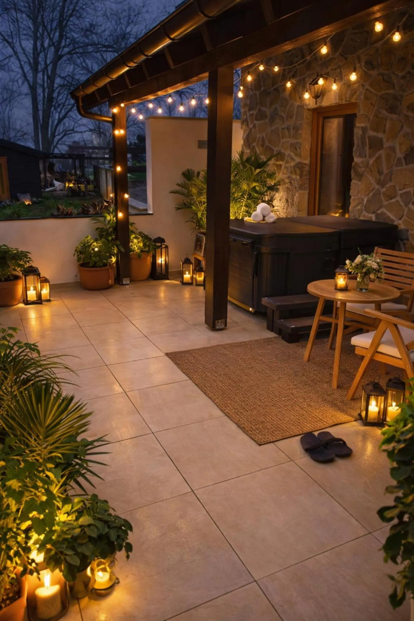 Balcony/Terrace in Plitvice Falls Cottage - Luxury rooms & Dinner