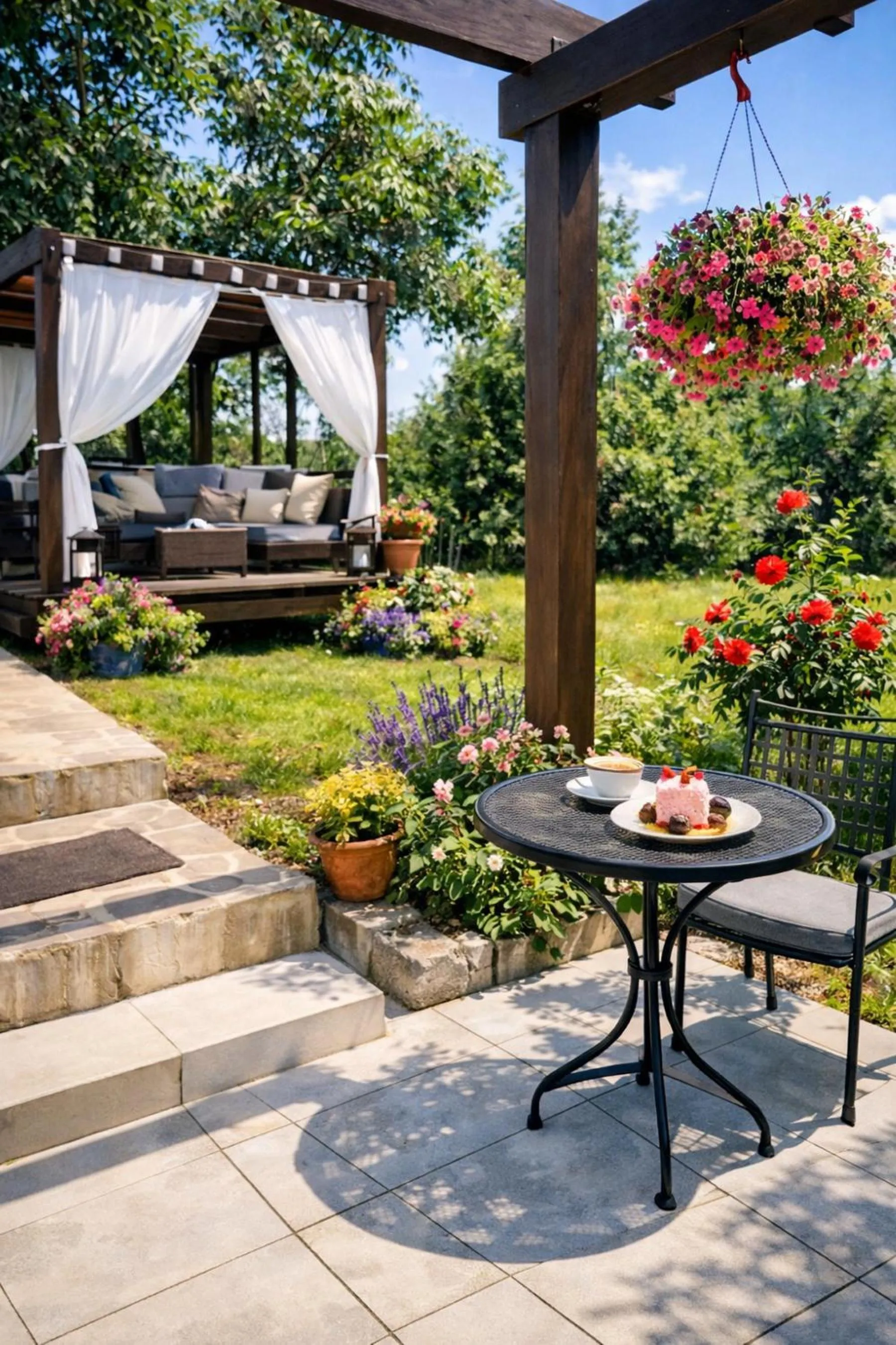 Seating area in Plitvice Falls Cottage - Luxury rooms & Dinner