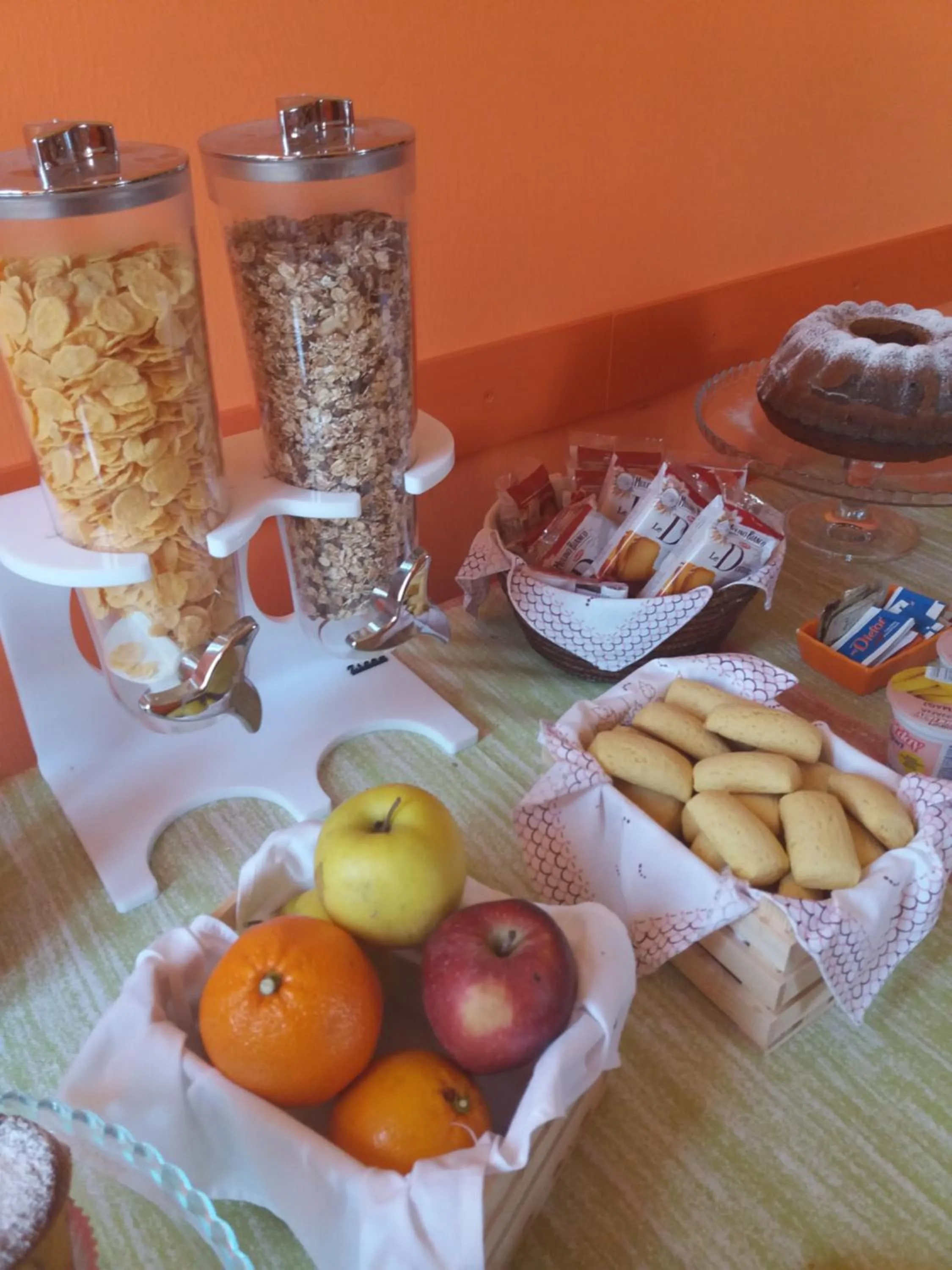 Breakfast in ostello ortensi