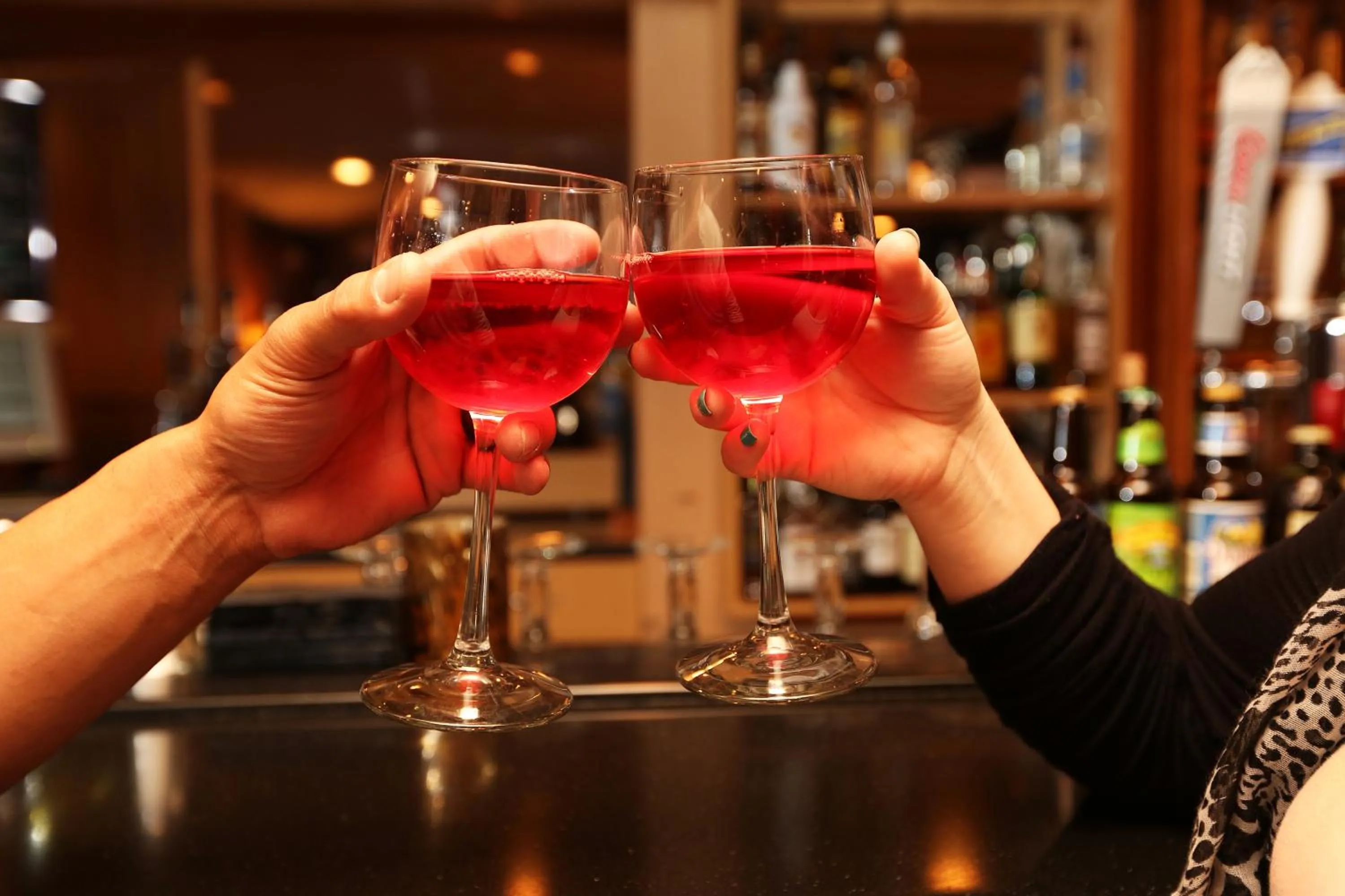 Alcoholic drinks in Driftwood Shores Resort