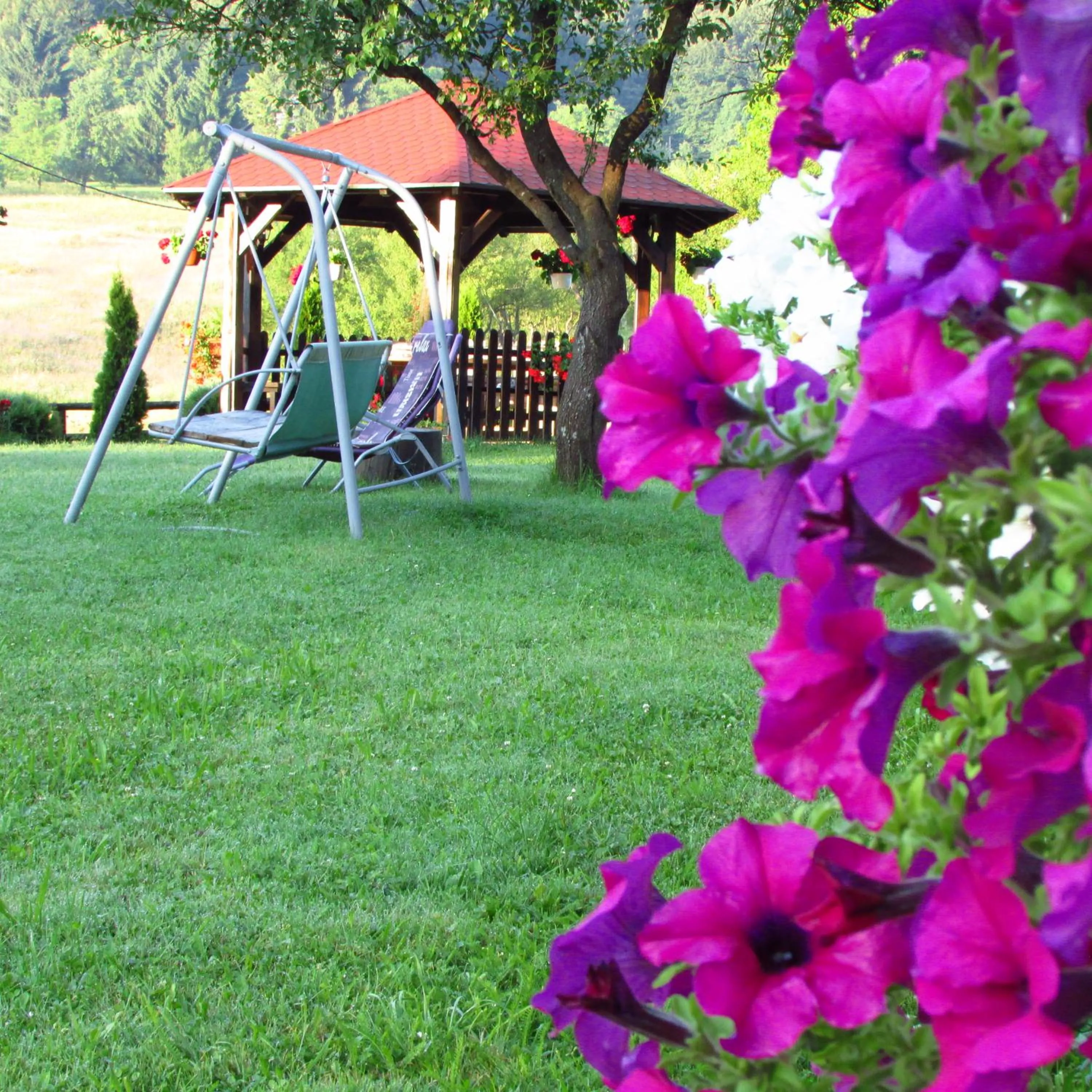 Garden in Pansion Breza