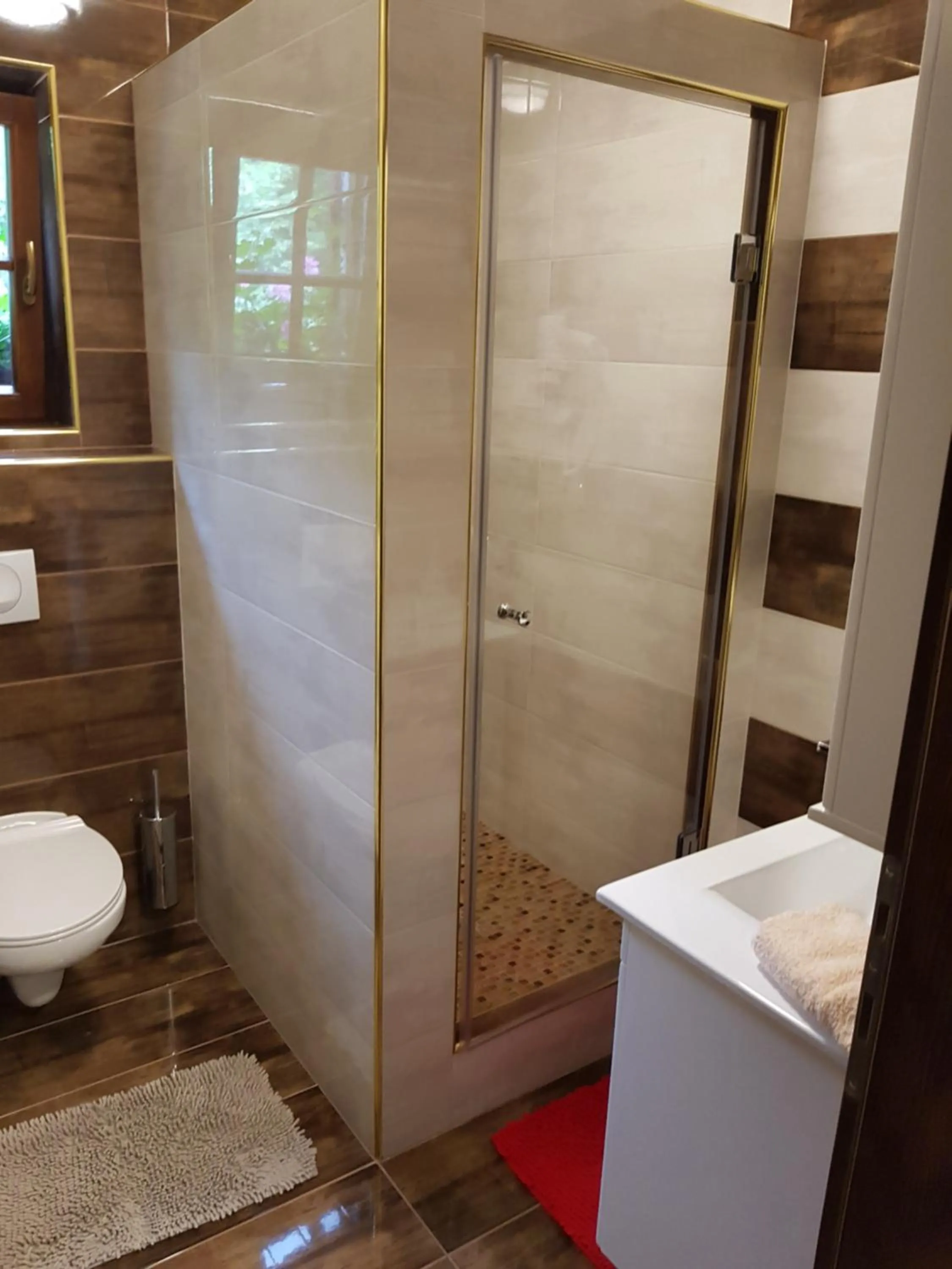 Shower in Pansion Breza