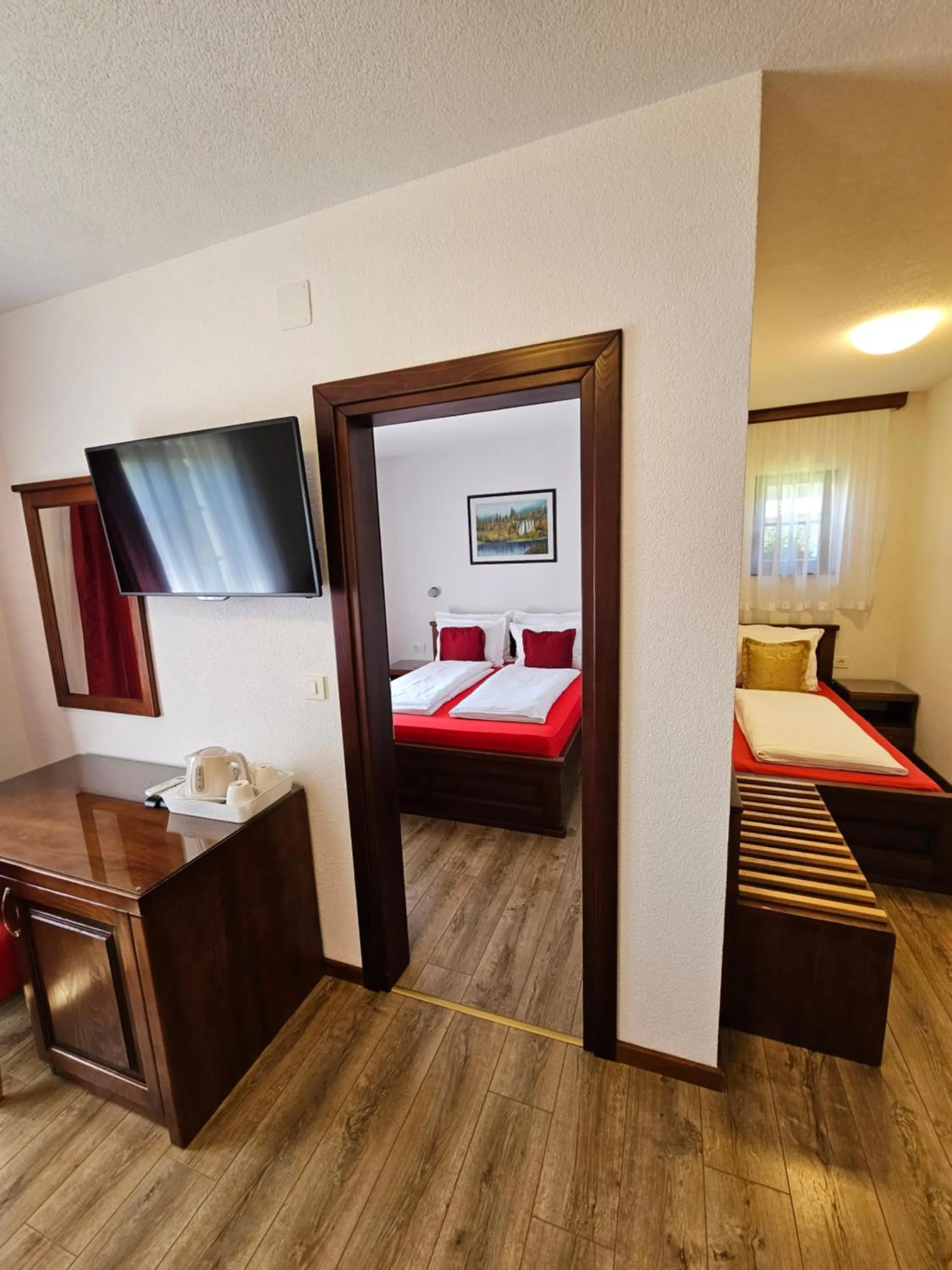 Photo of the whole room, Bed in Pansion Breza