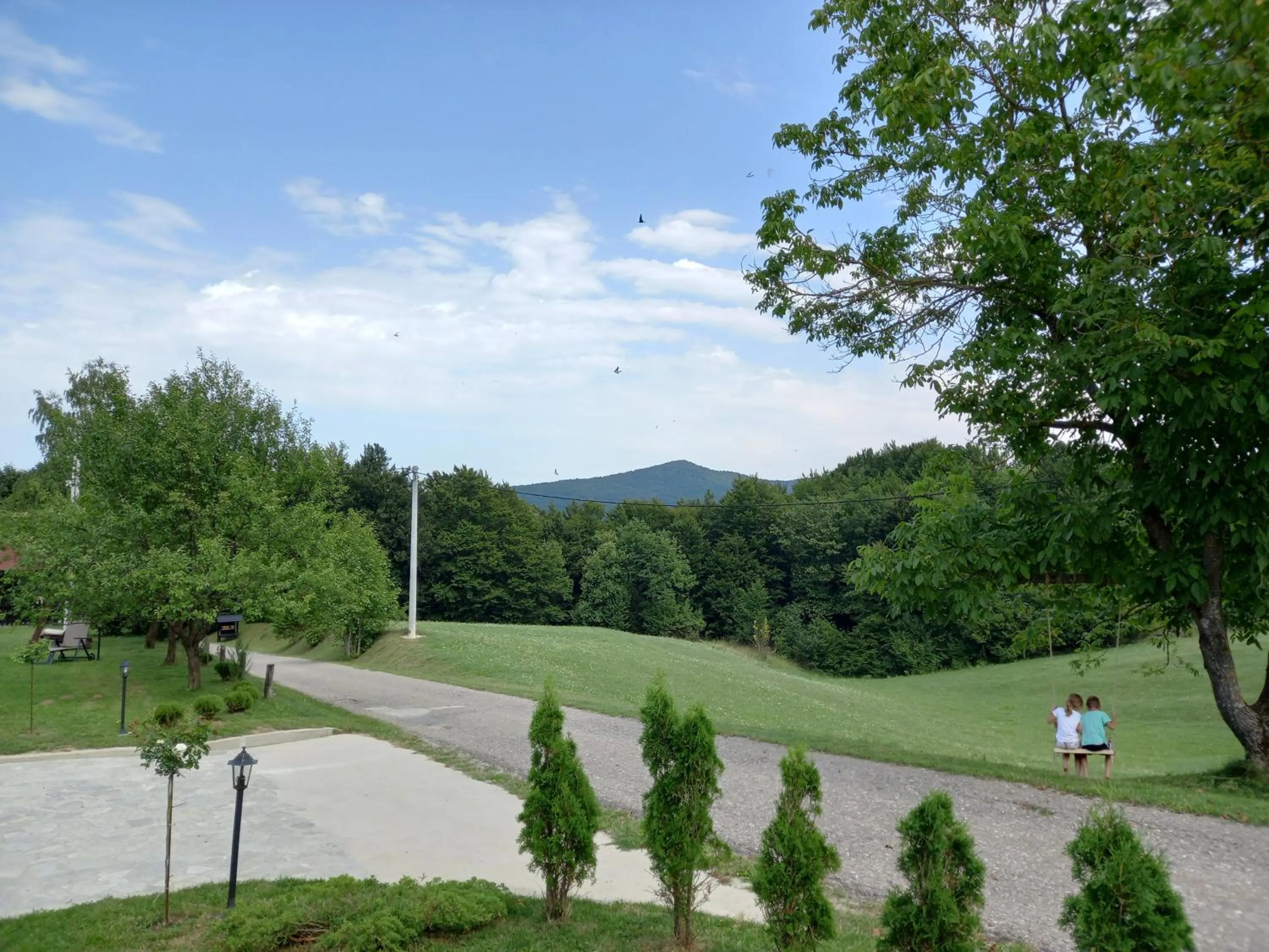 Natural landscape in Pansion Breza