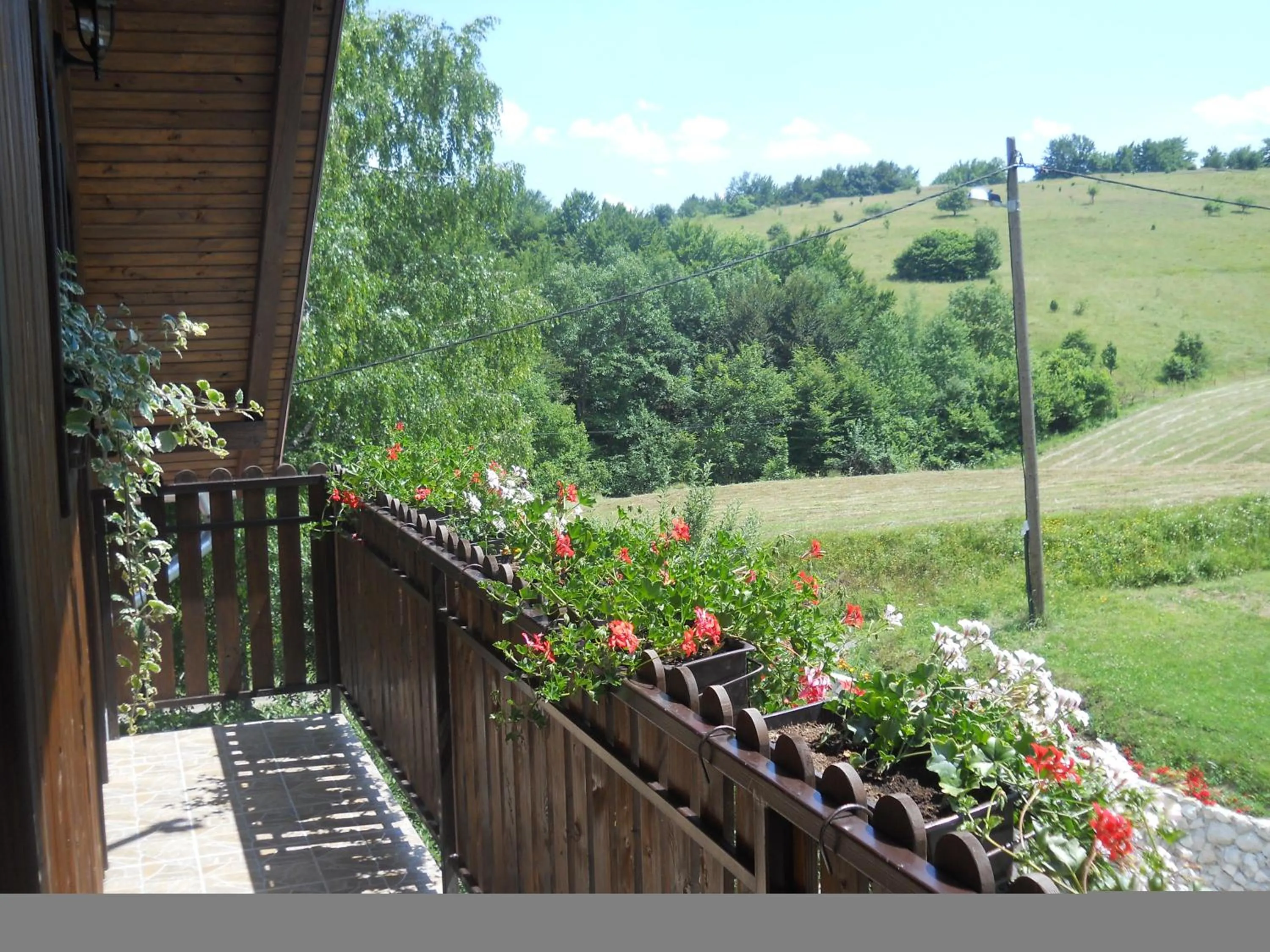 View (from property/room) in Pansion Breza