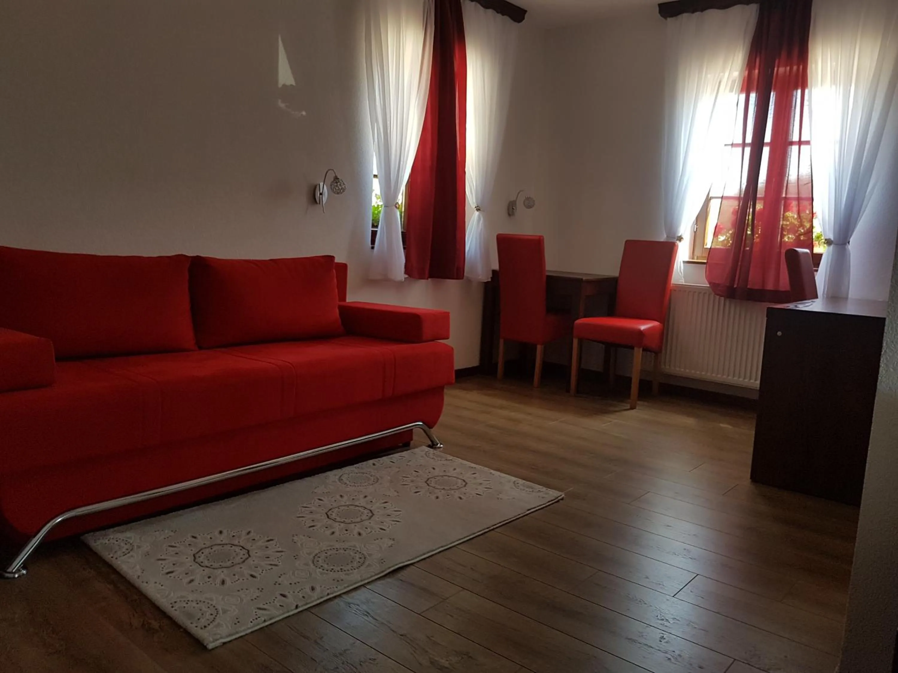 Seating area in Pansion Breza