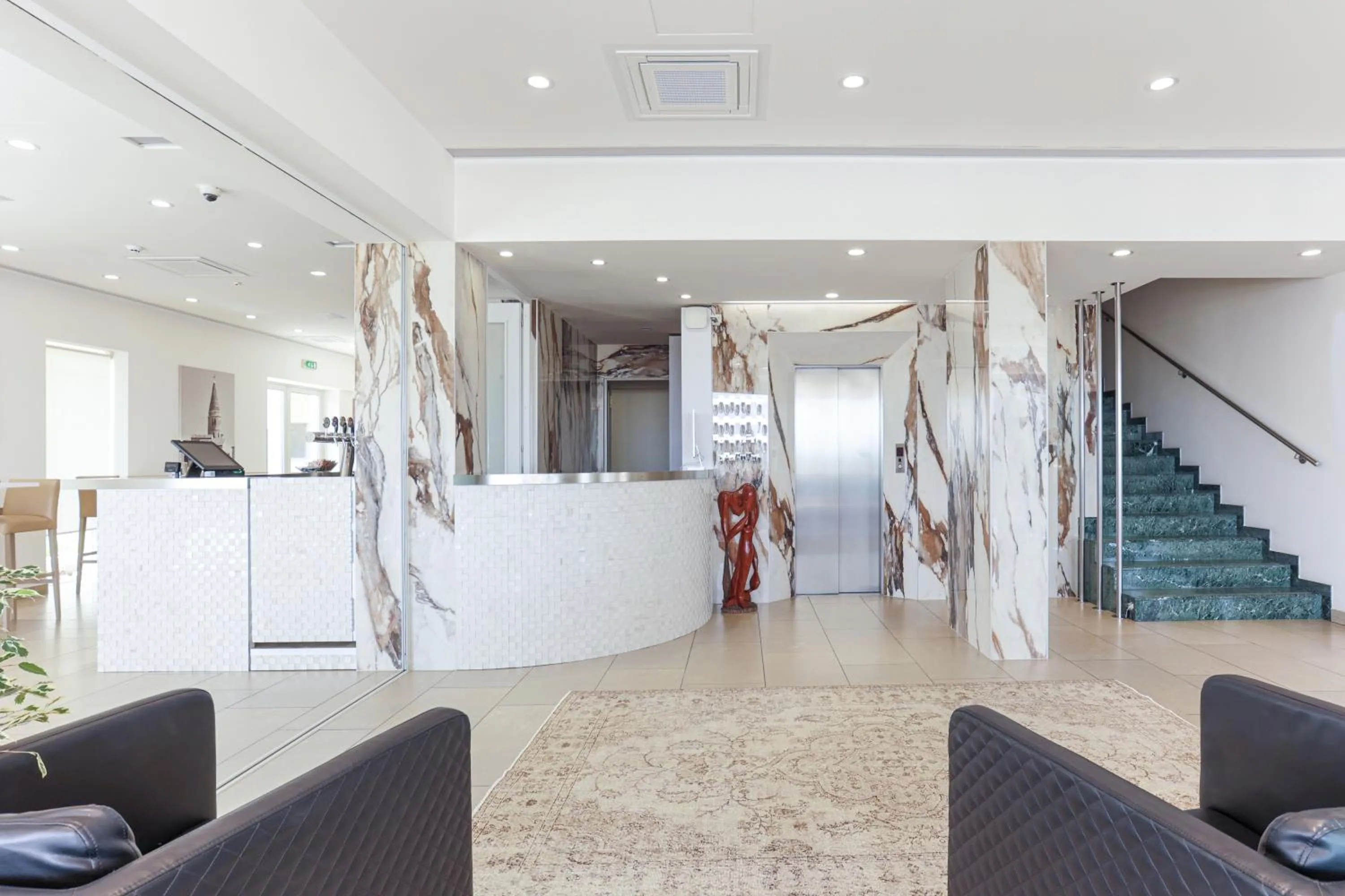 Lobby or reception in Hotel Levante