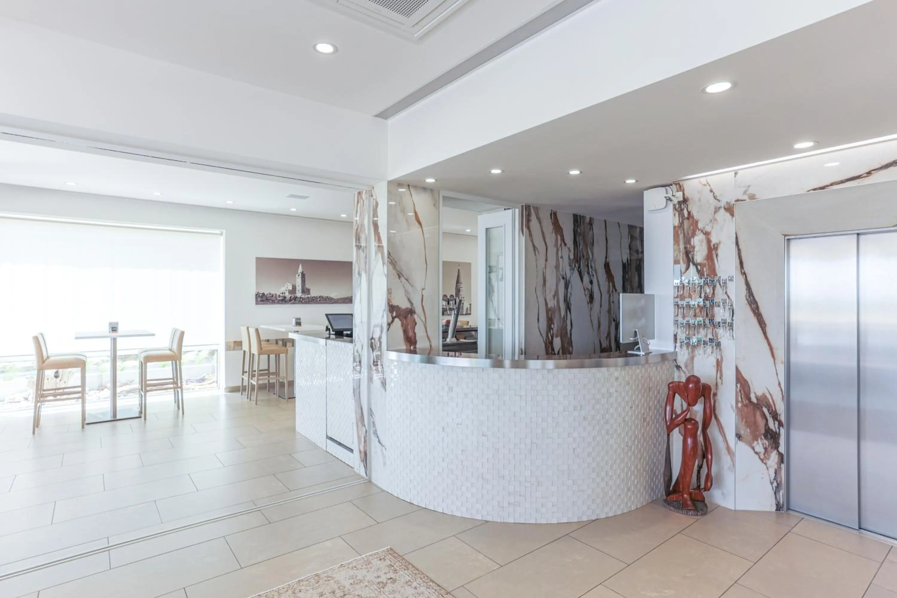 Lobby or reception in Hotel Levante