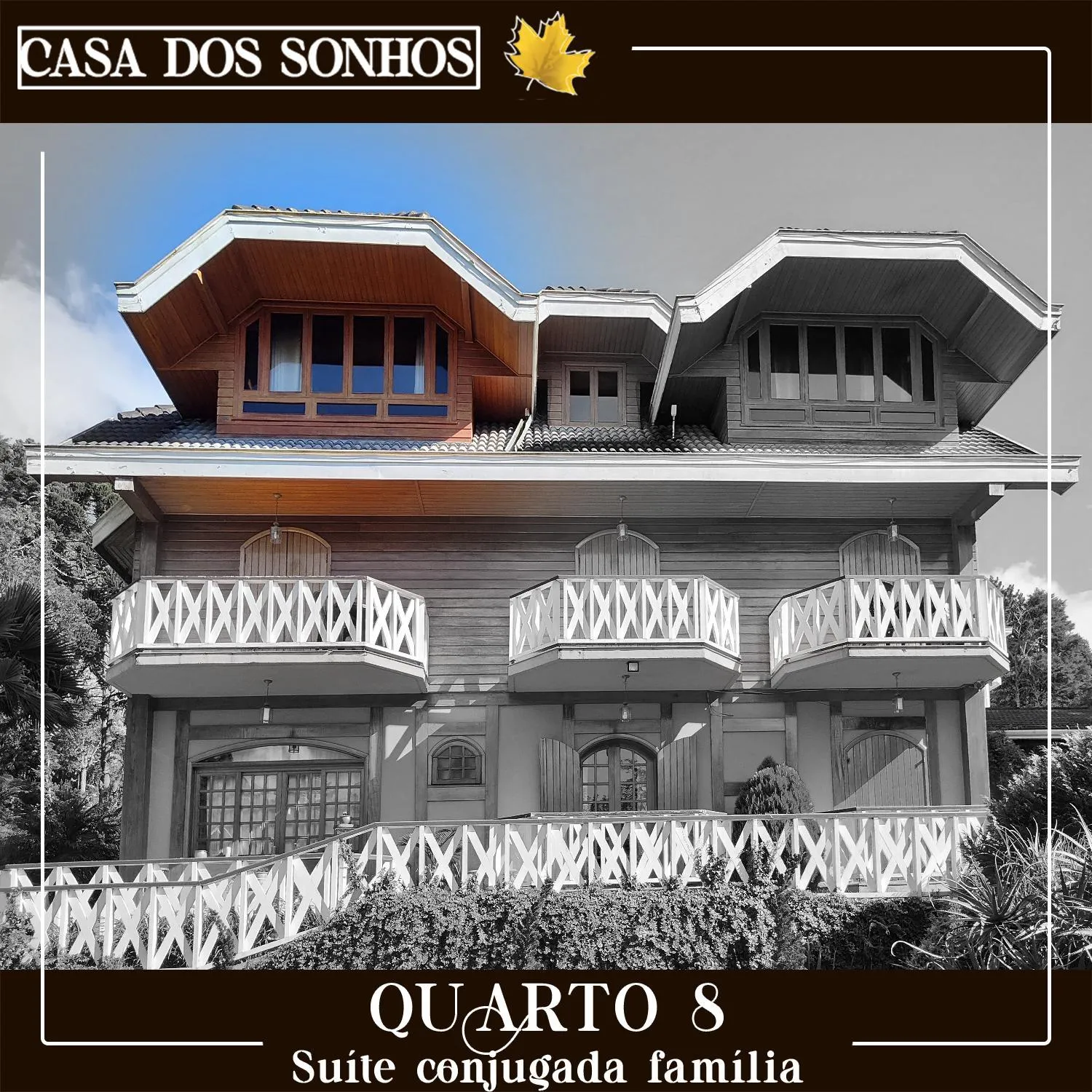 Property building in Pousada Casa dos Sonhos