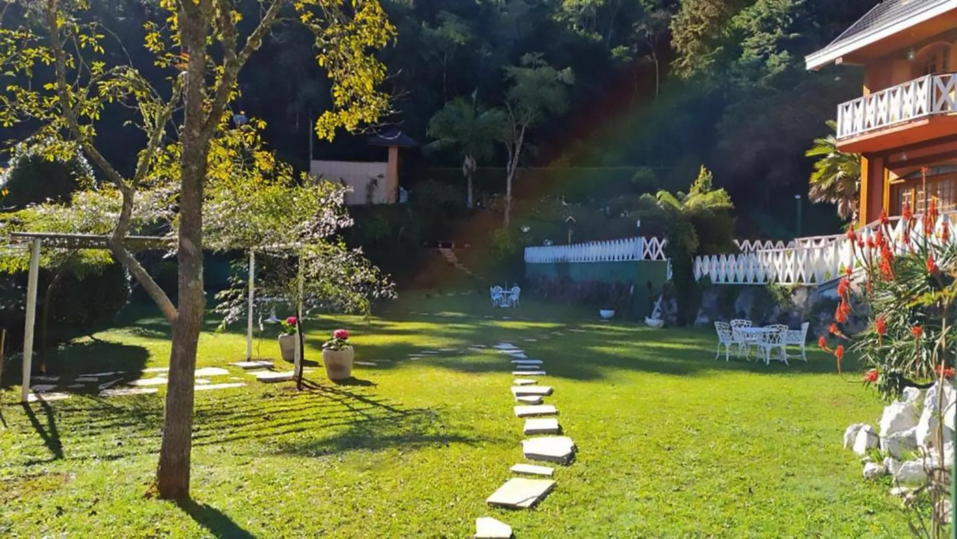Garden in Pousada Casa dos Sonhos