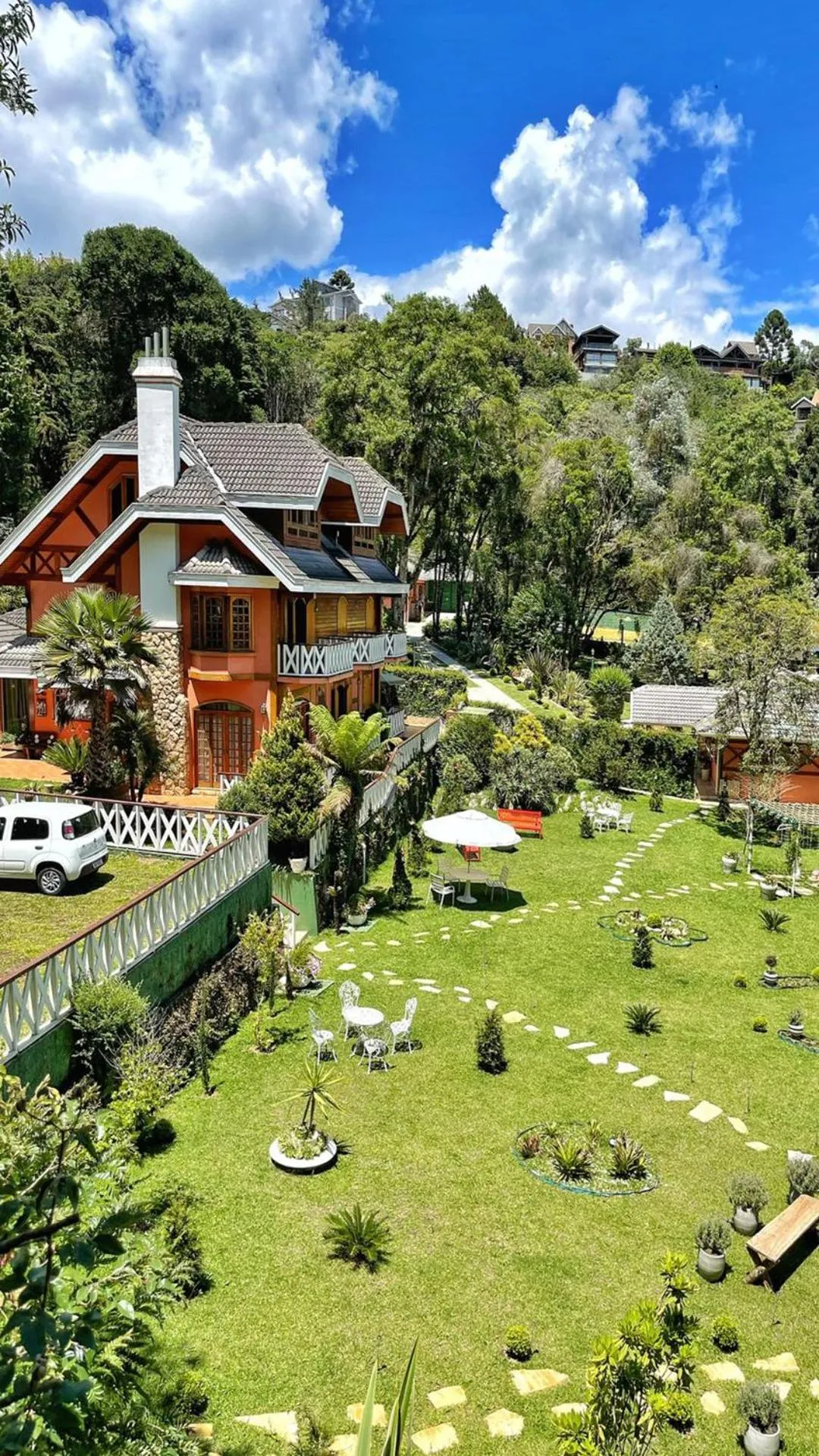 Garden in Pousada Casa dos Sonhos