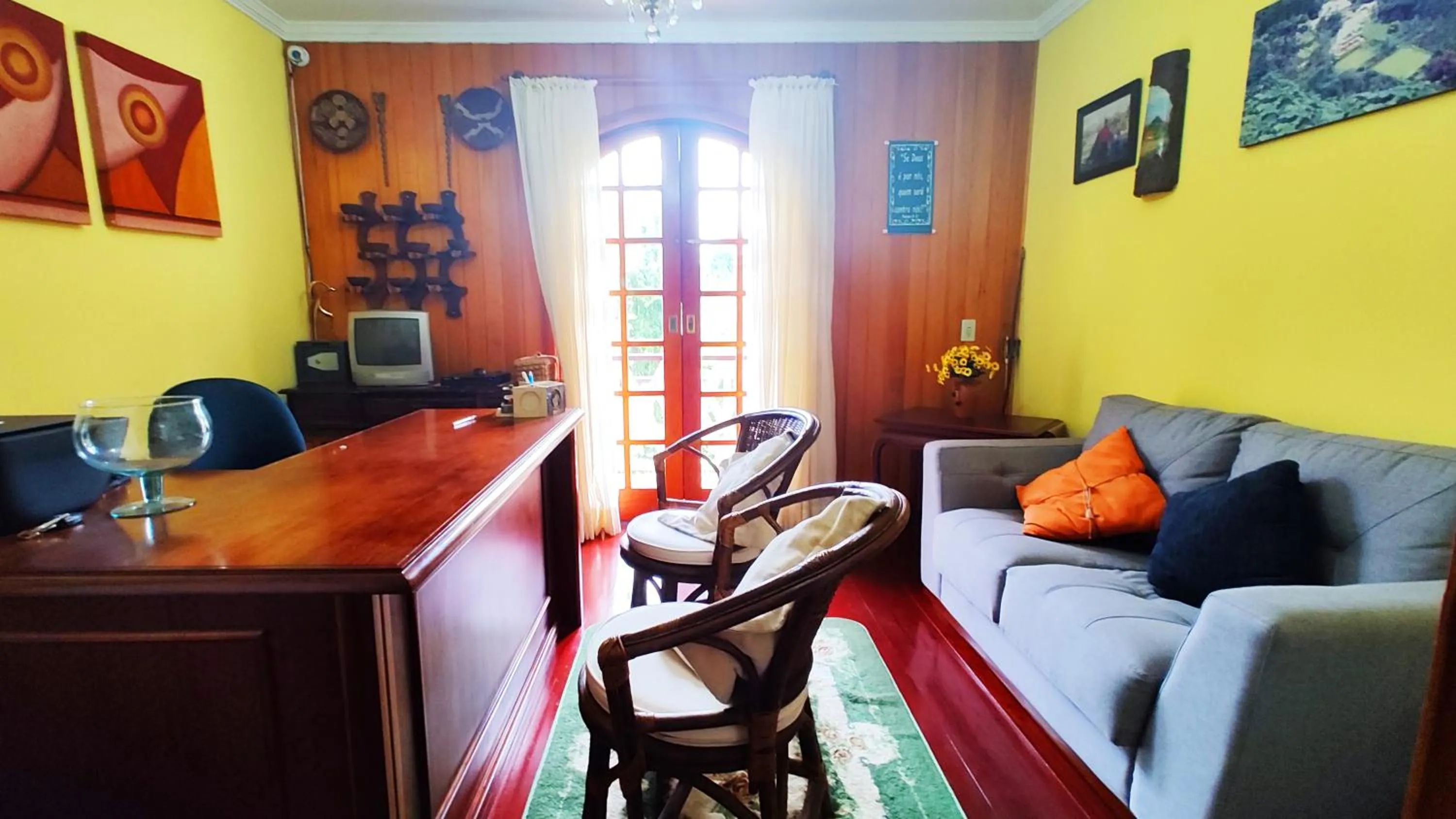 Lobby or reception in Pousada Casa dos Sonhos