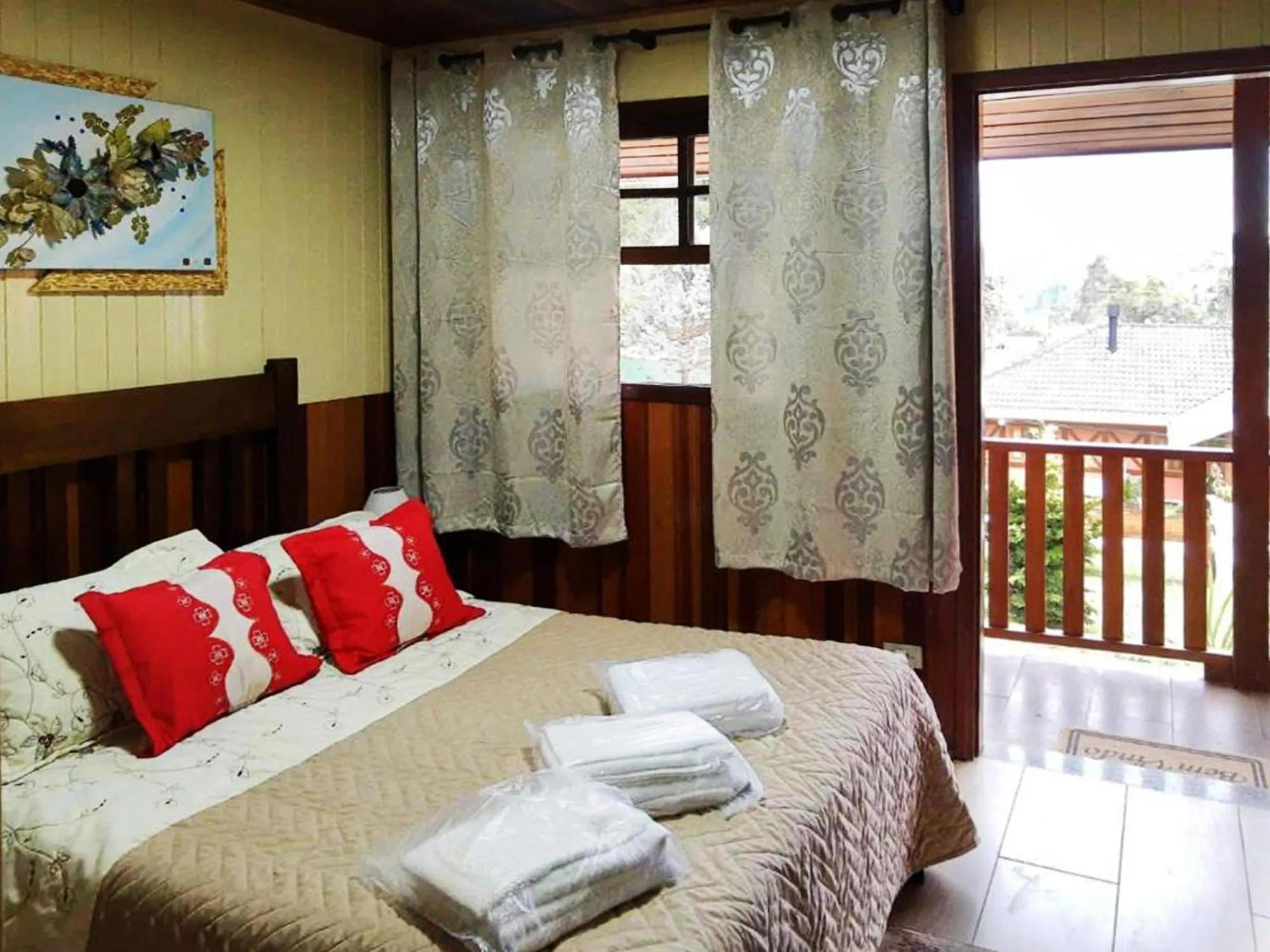 Bedroom, Bed in Pousada Casa dos Sonhos