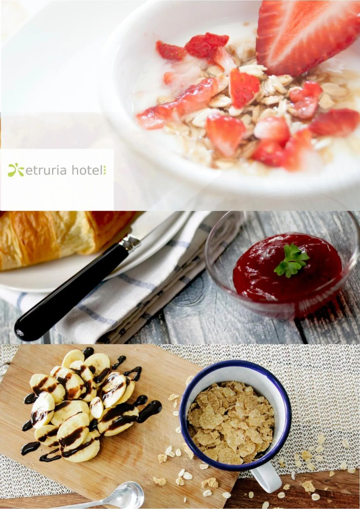 Breakfast in Hotel Etruria