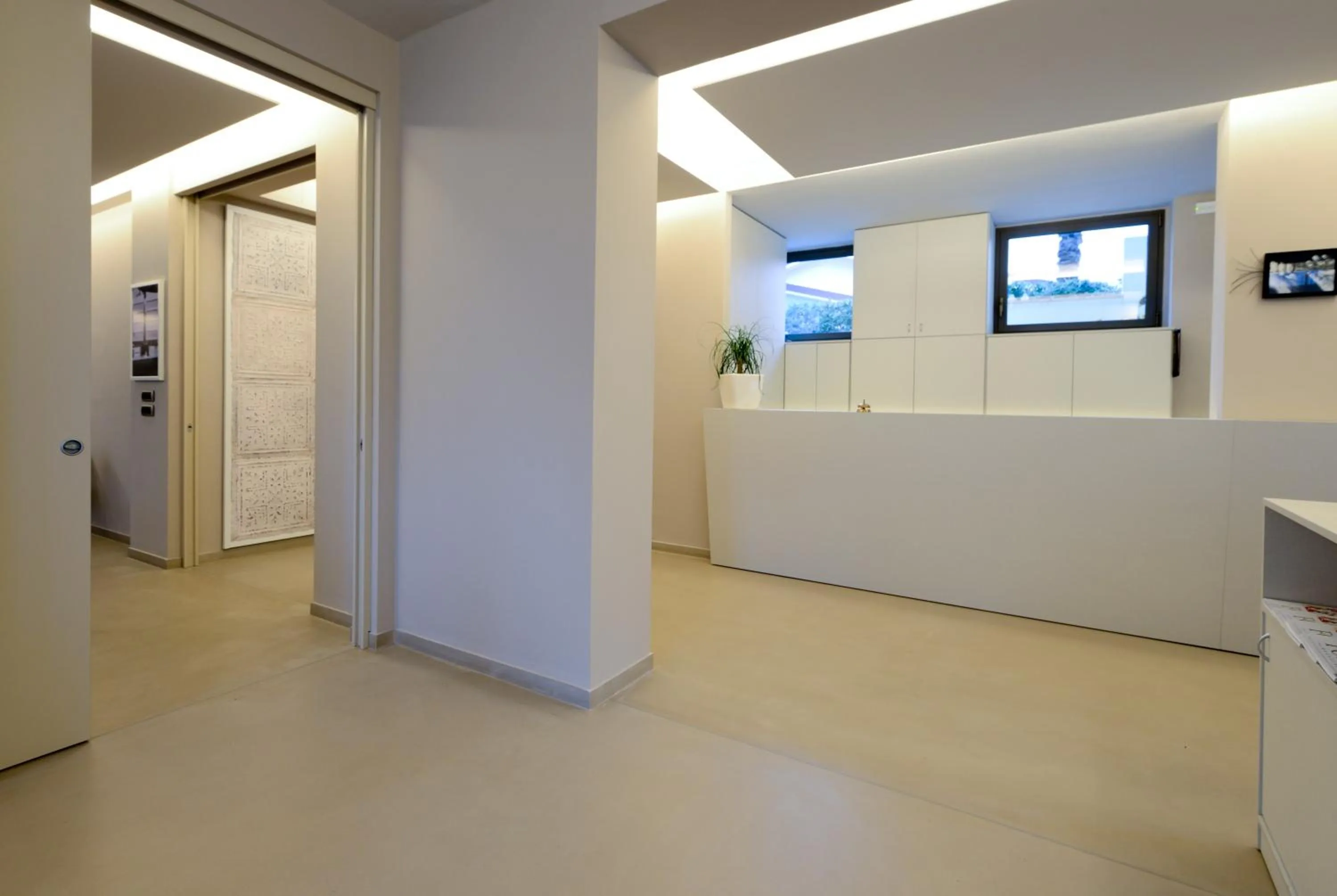 Communal lounge/ TV room in Hotel Etruria