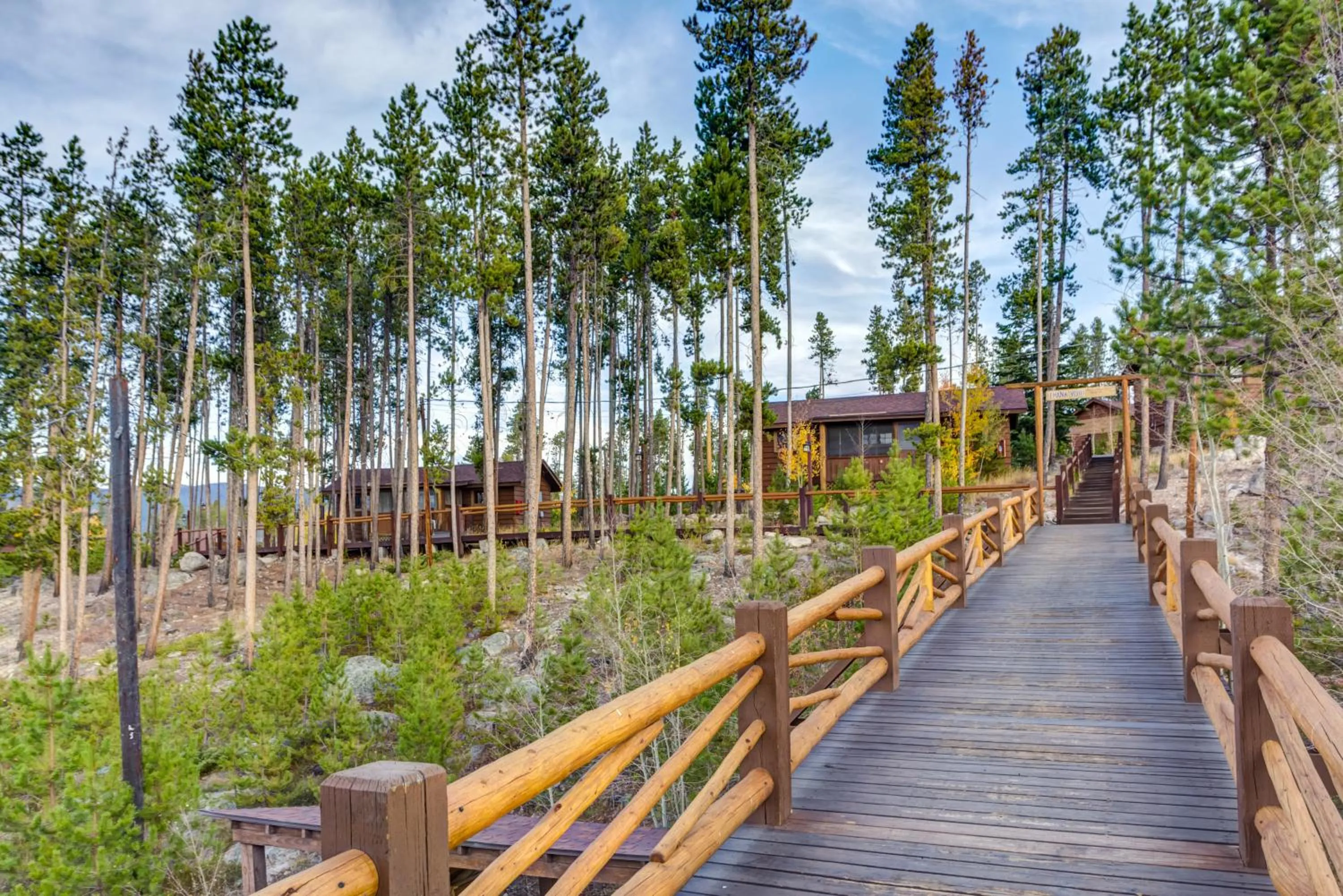 Natural landscape in Grand Lake Lodge