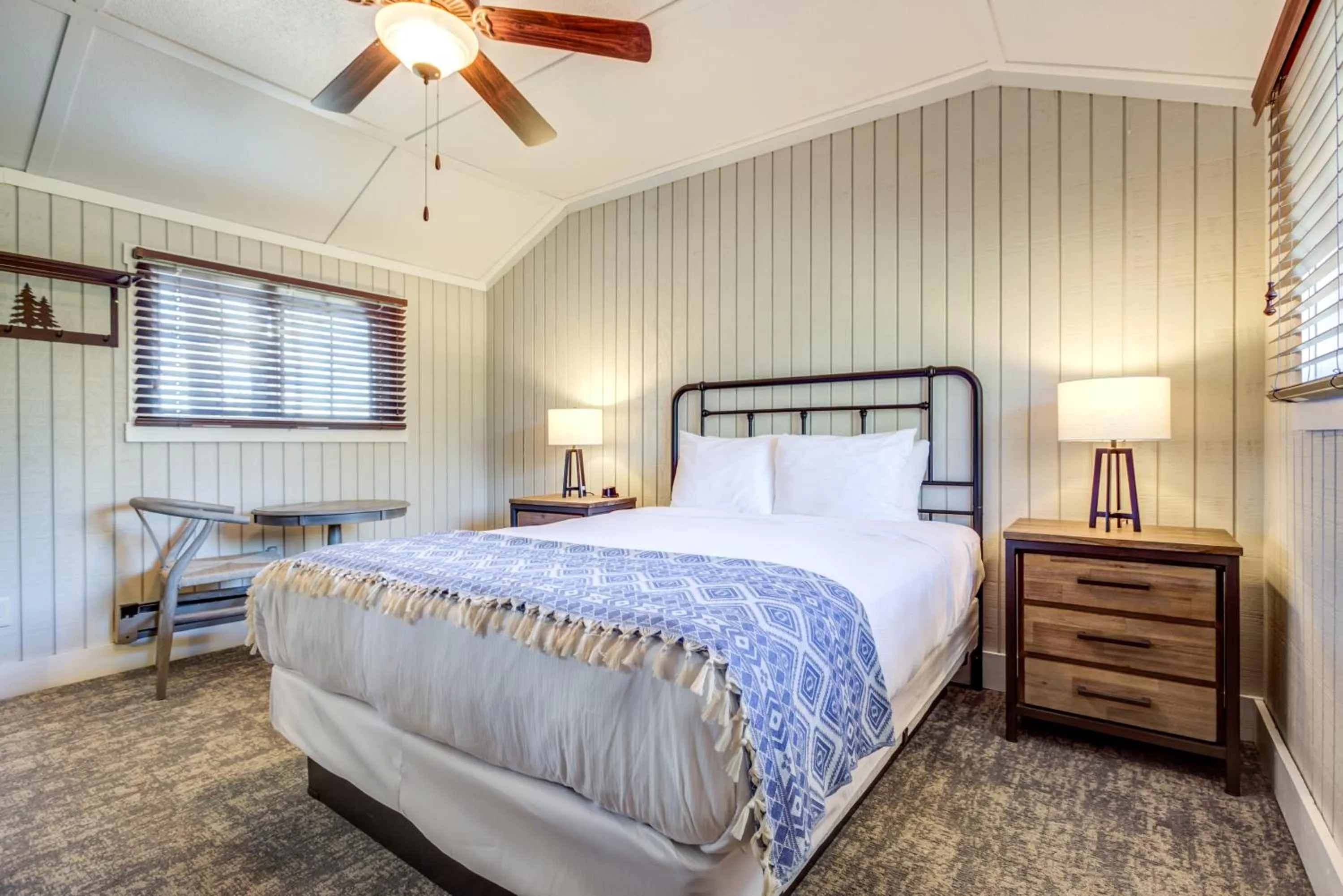 Bed in Grand Lake Lodge