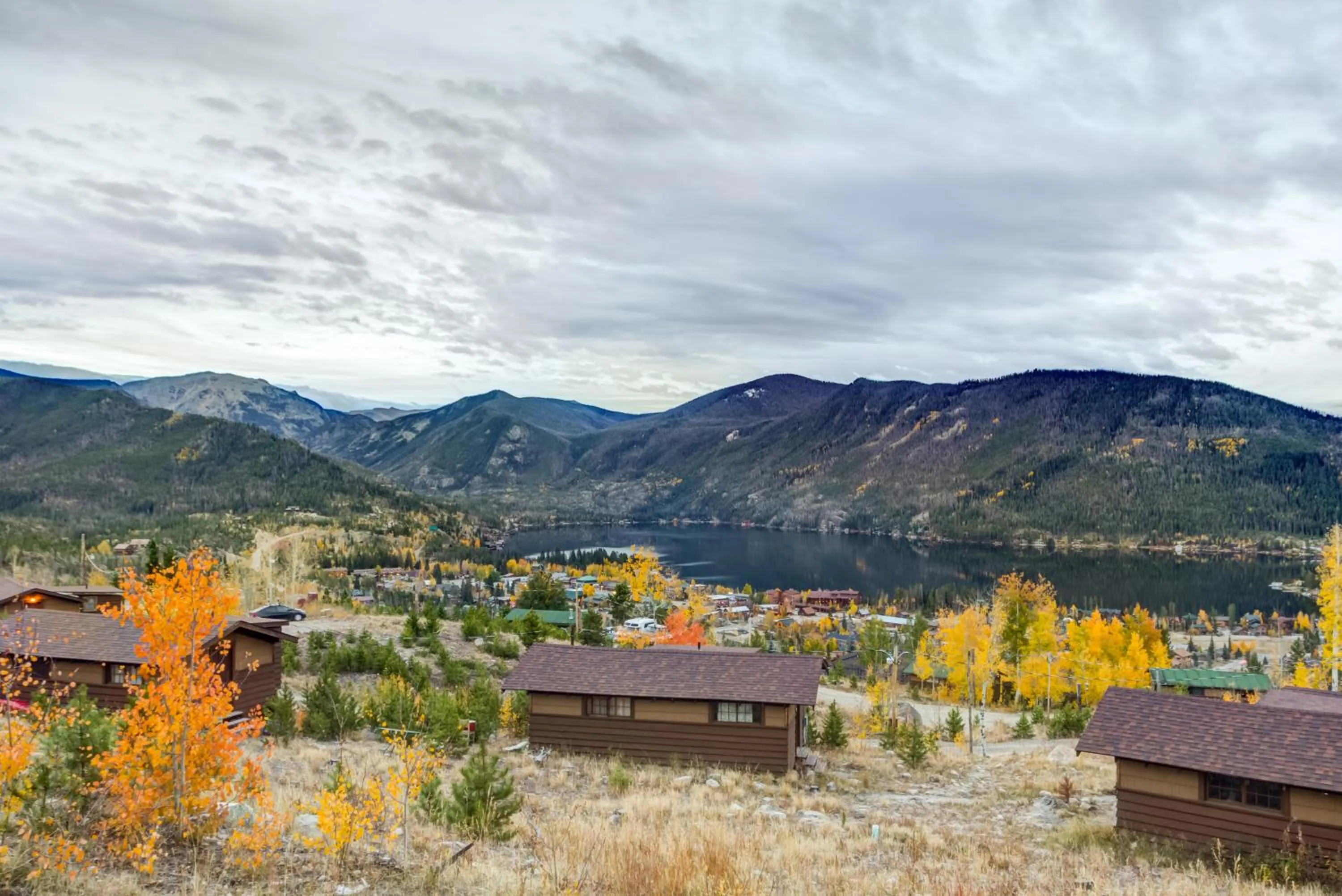 Lake view in Grand Lake Lodge