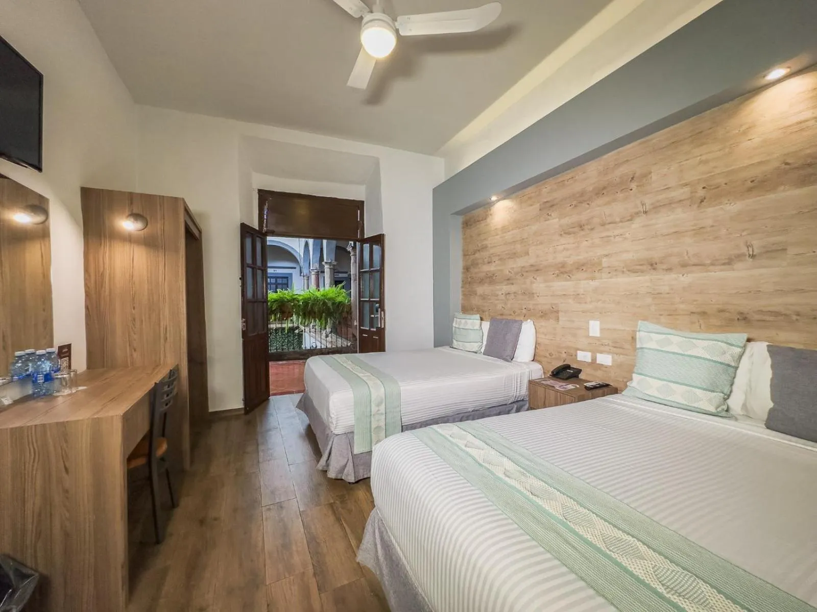 Bed in Hotel Hidalgo