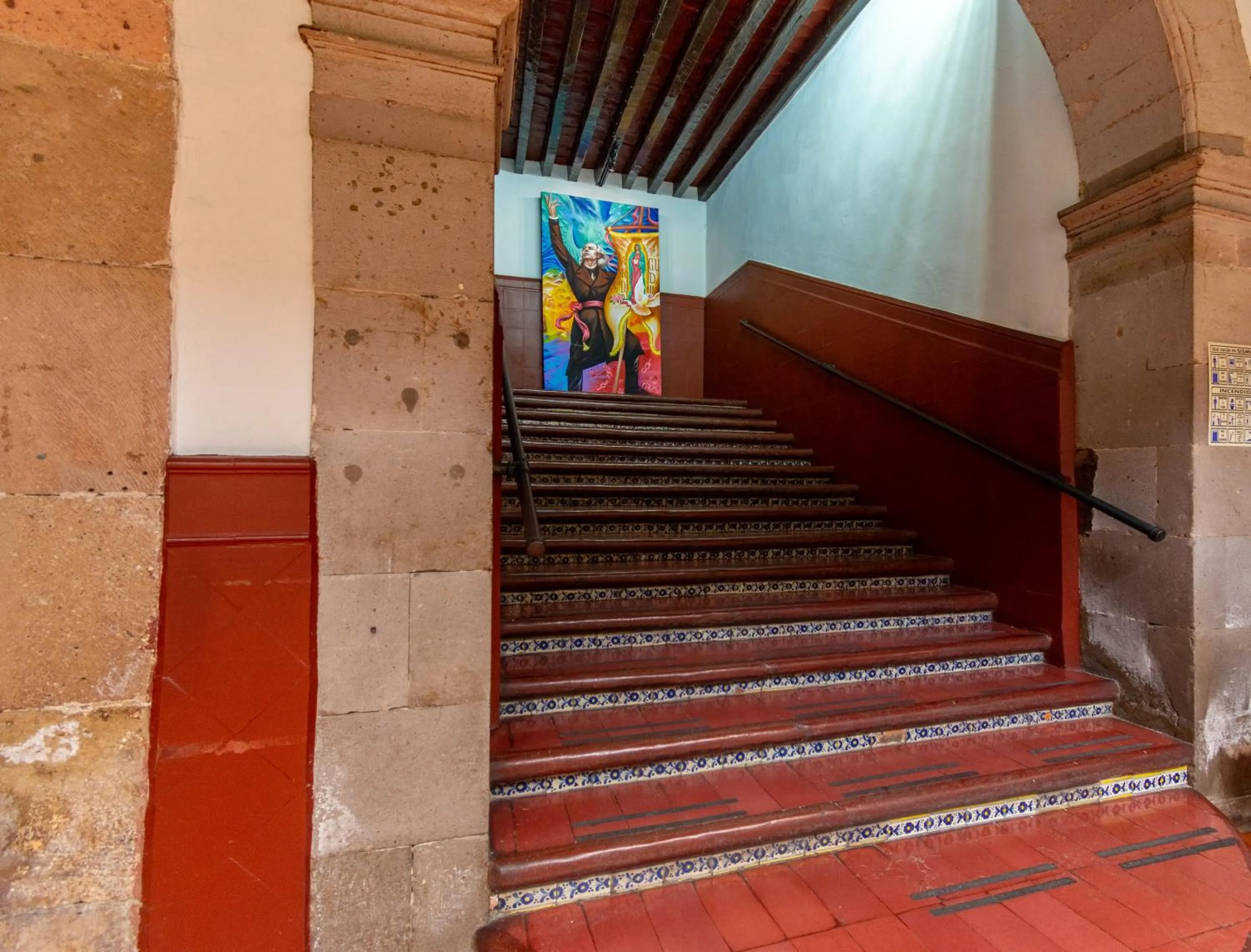 Decorative detail in Hotel Hidalgo
