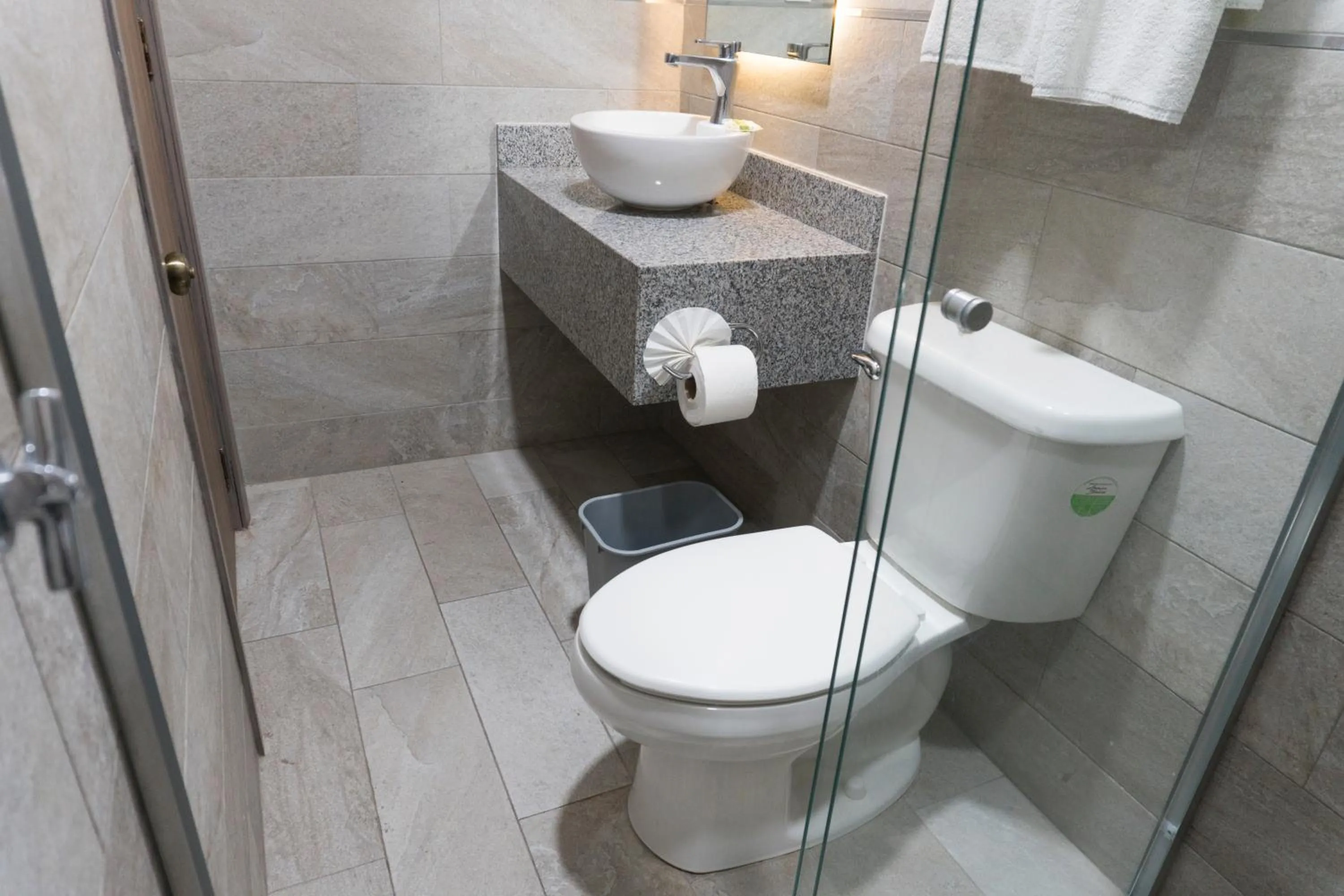 Bathroom in Hotel Hidalgo