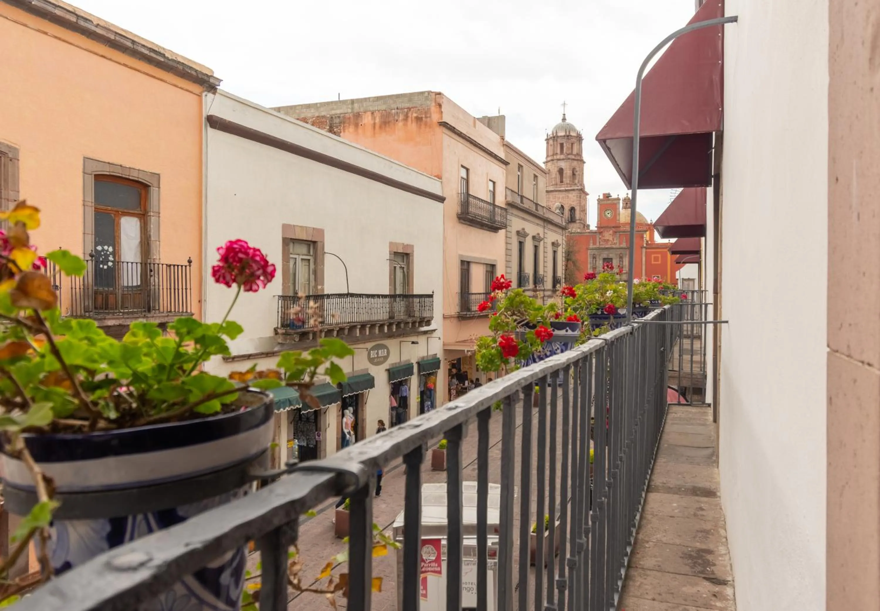 Balcony/Terrace in Hotel Hidalgo