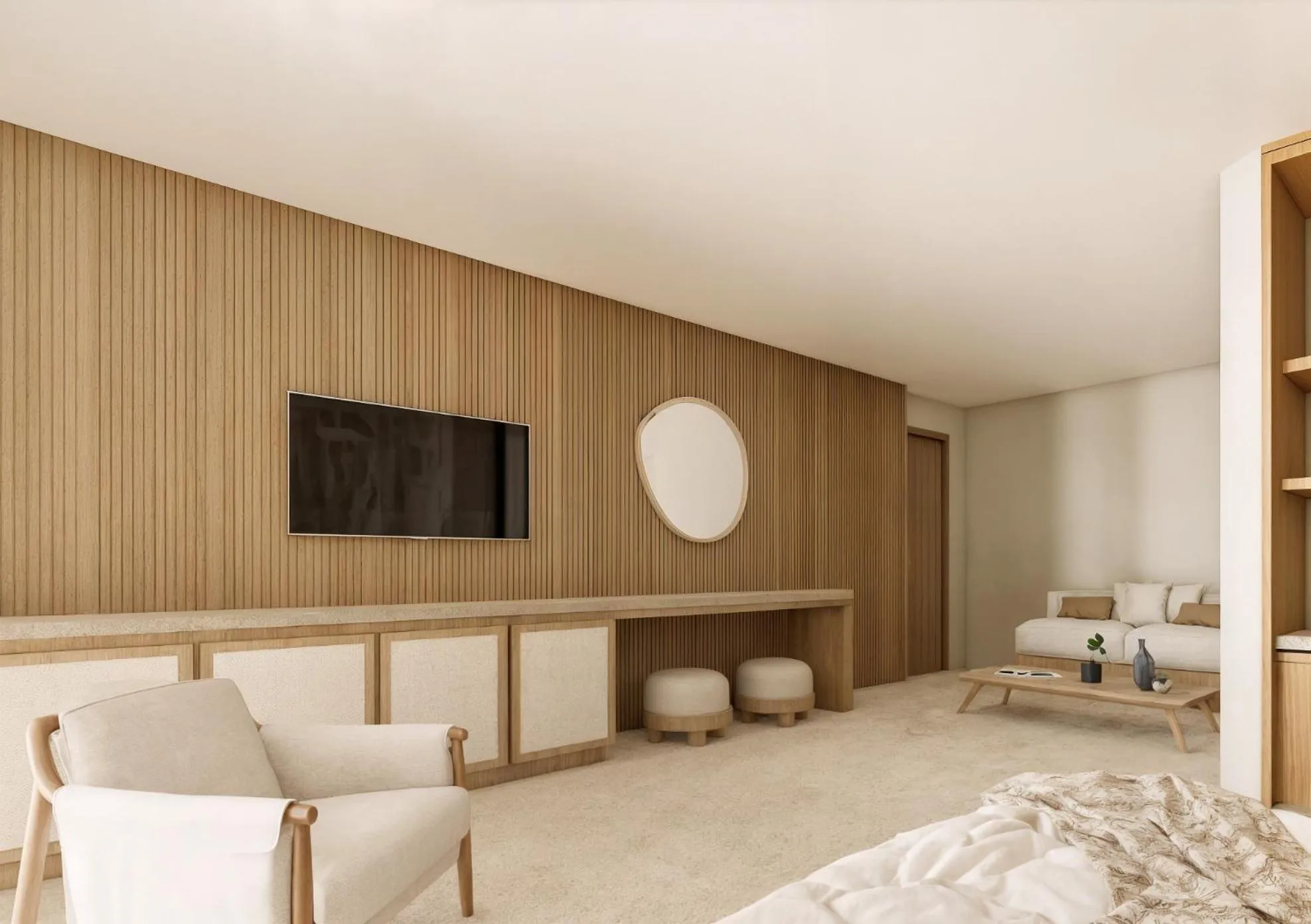 Seating area in Kleopatra Inn