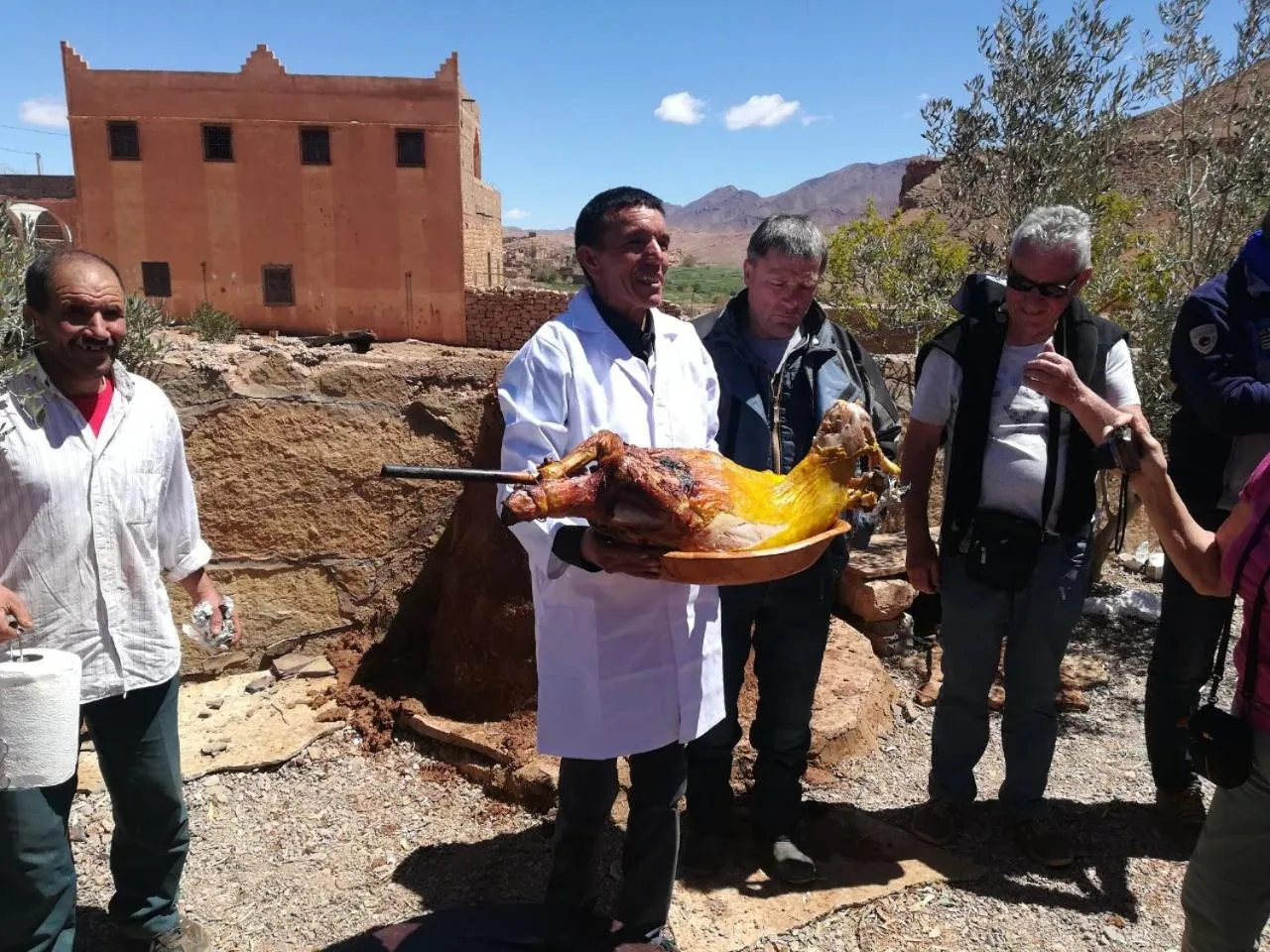 Food close-up in Auberge Camping BOUGAFER Tamtetoucht