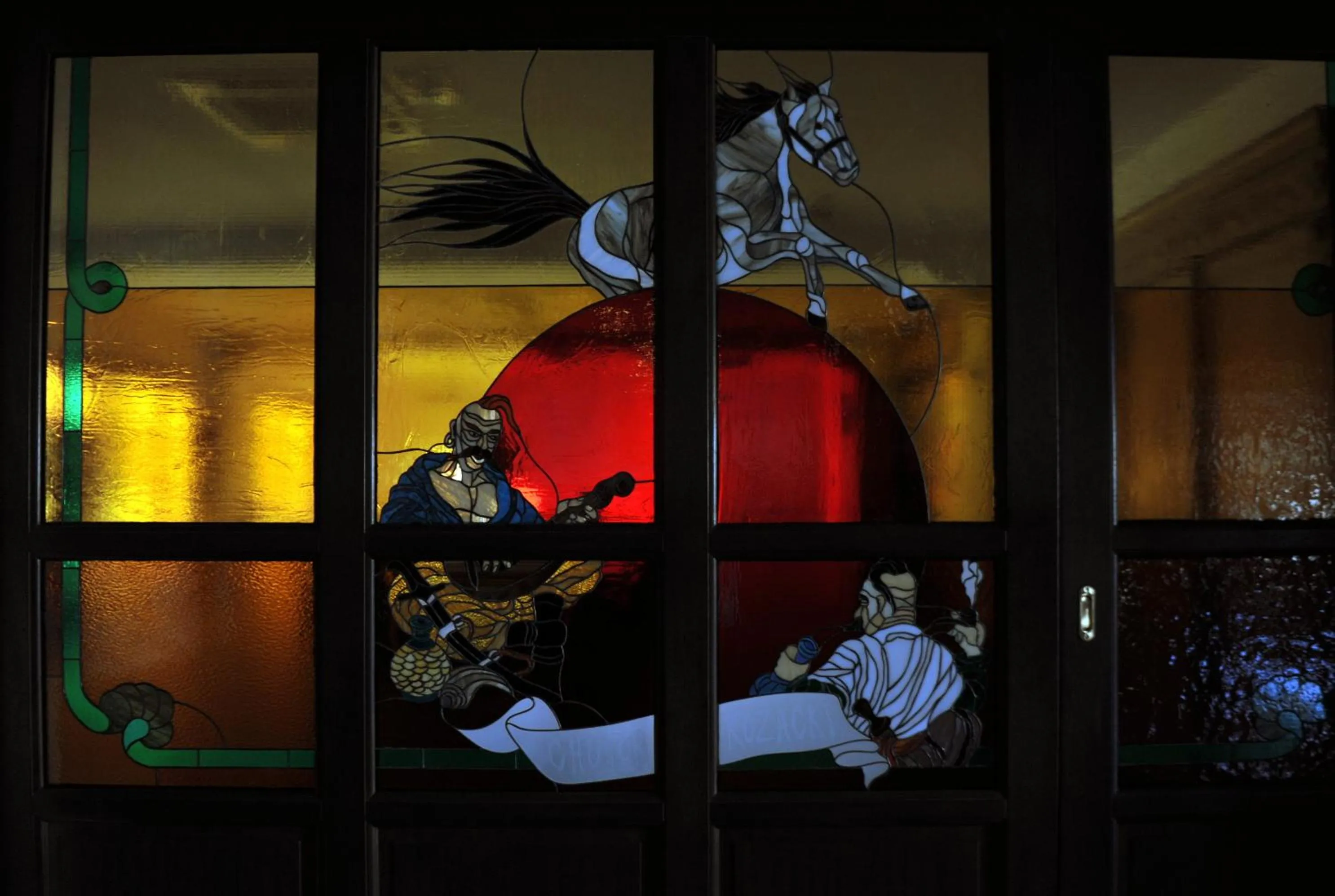 Decorative detail in Hotel Chutor Kozacki