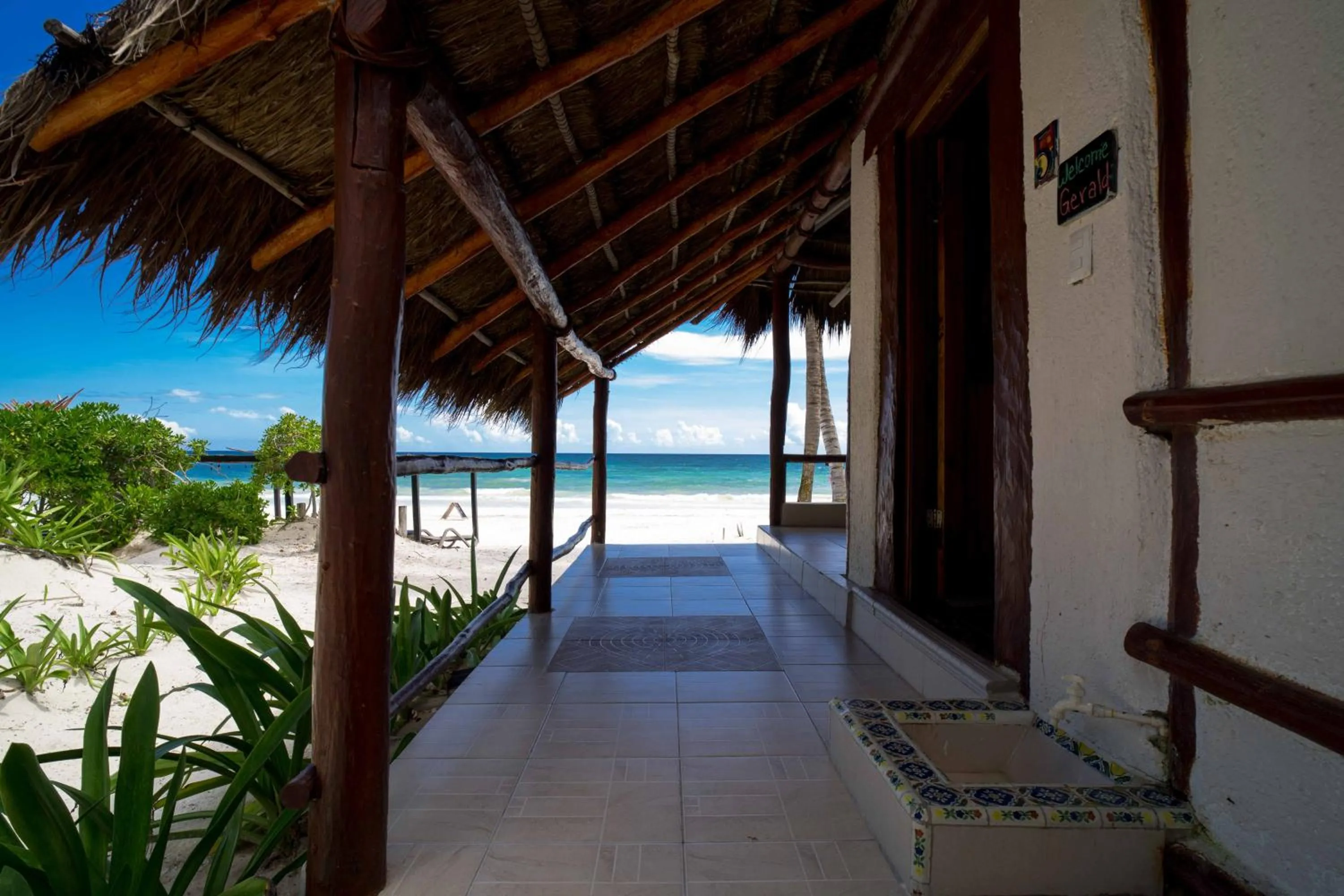 Balcony/Terrace in BT Live Tulum located at the party zone