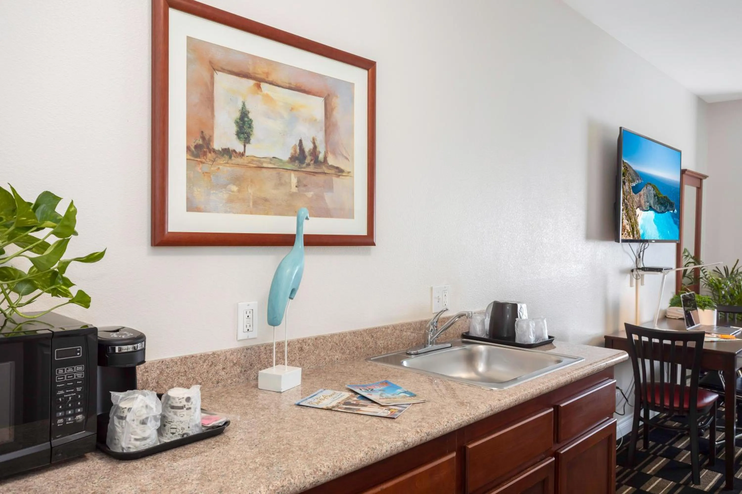 TV and multimedia in The Hotel Oceanside