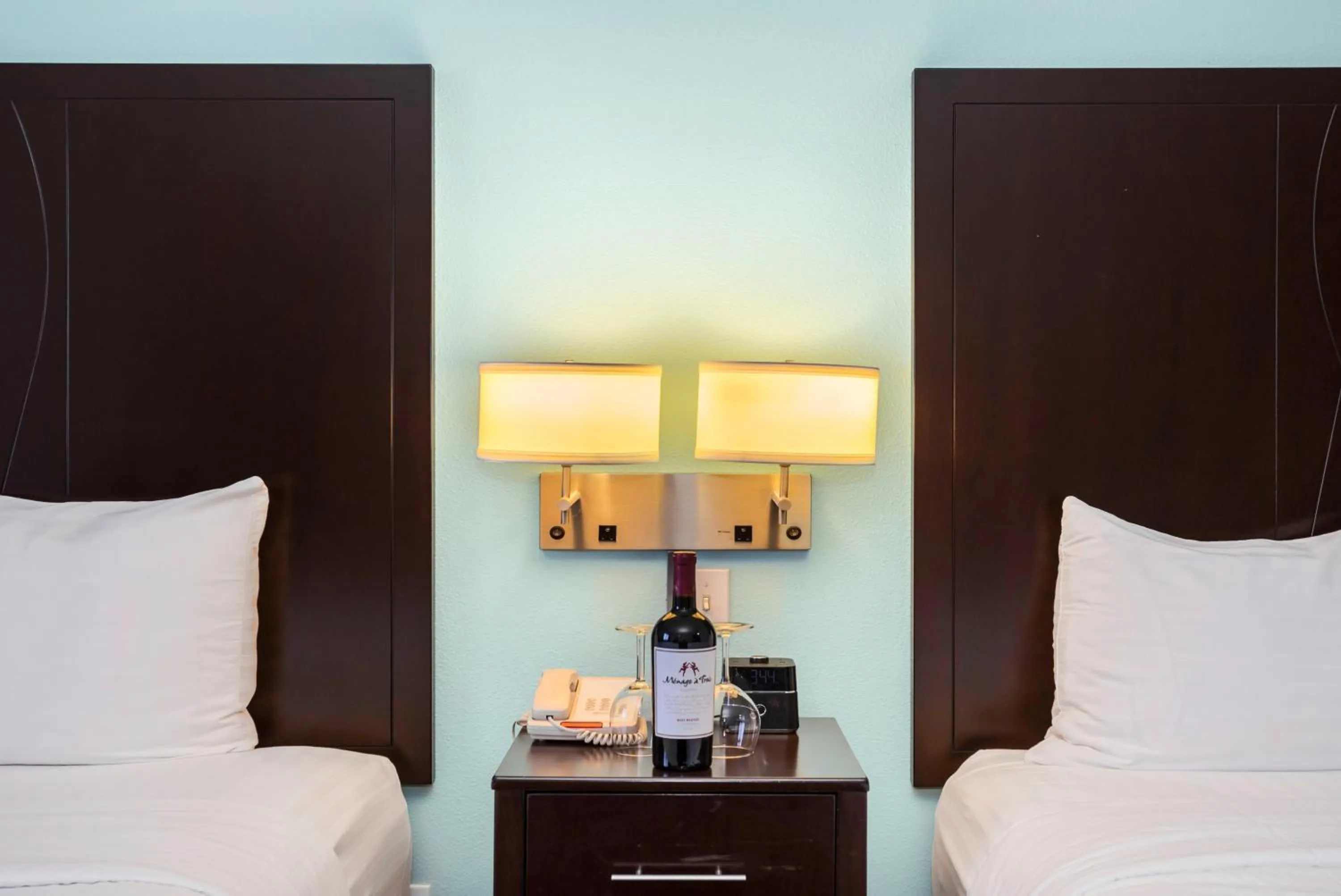 Bed in The Hotel Oceanside