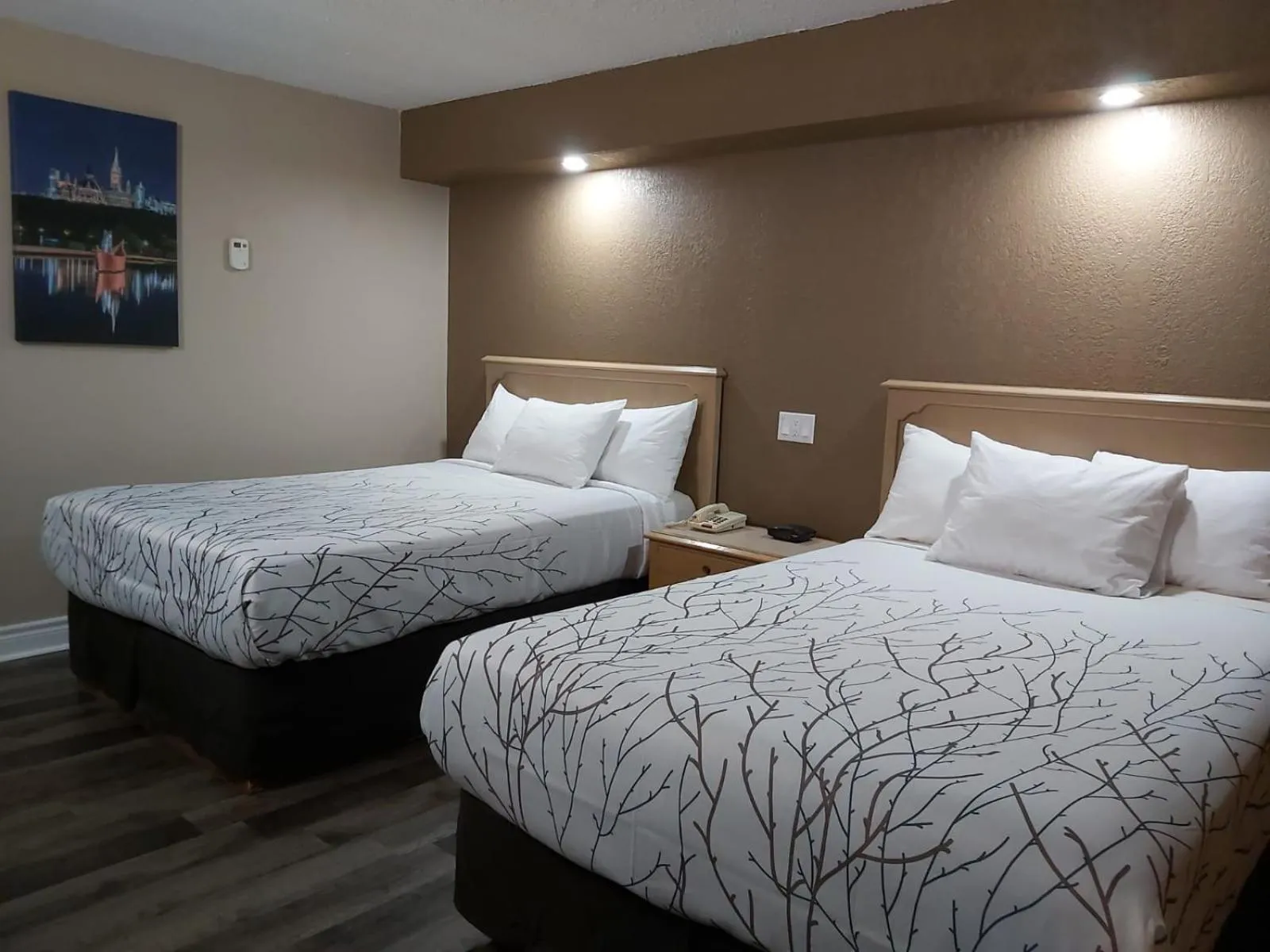 Bed in Arnprior Motor Inn