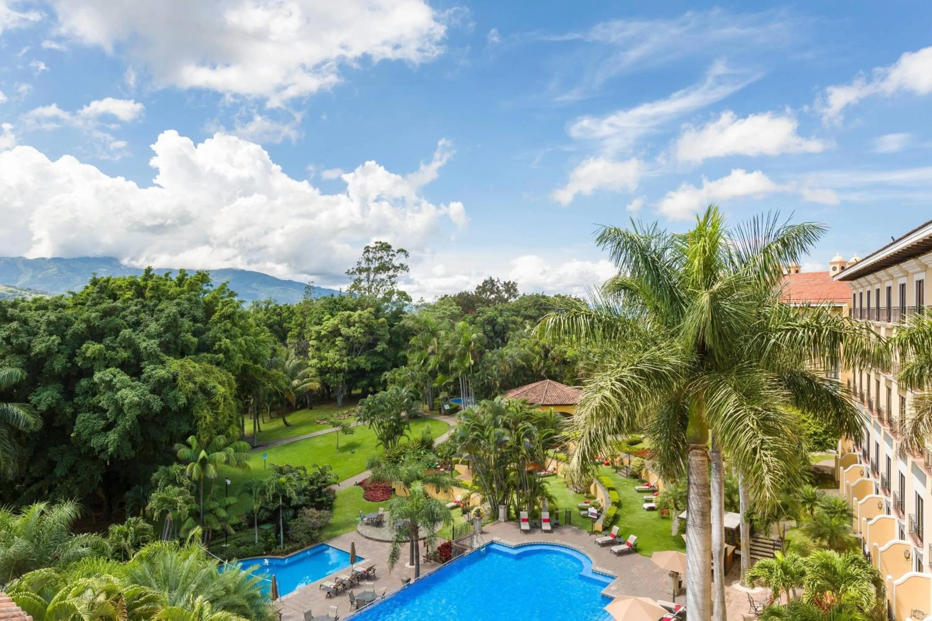Property building in Costa Rica Marriott Hotel Hacienda Belen