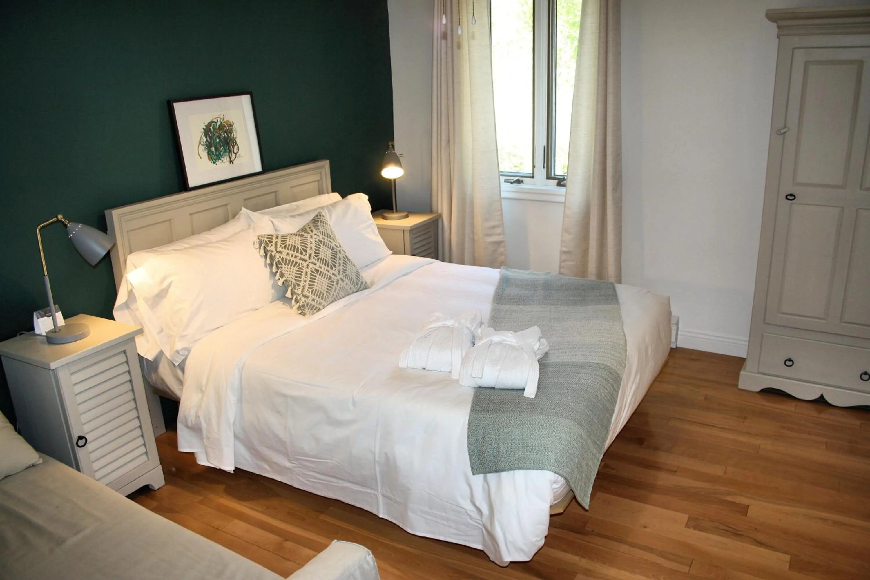 Bed in Domaine Jolivent