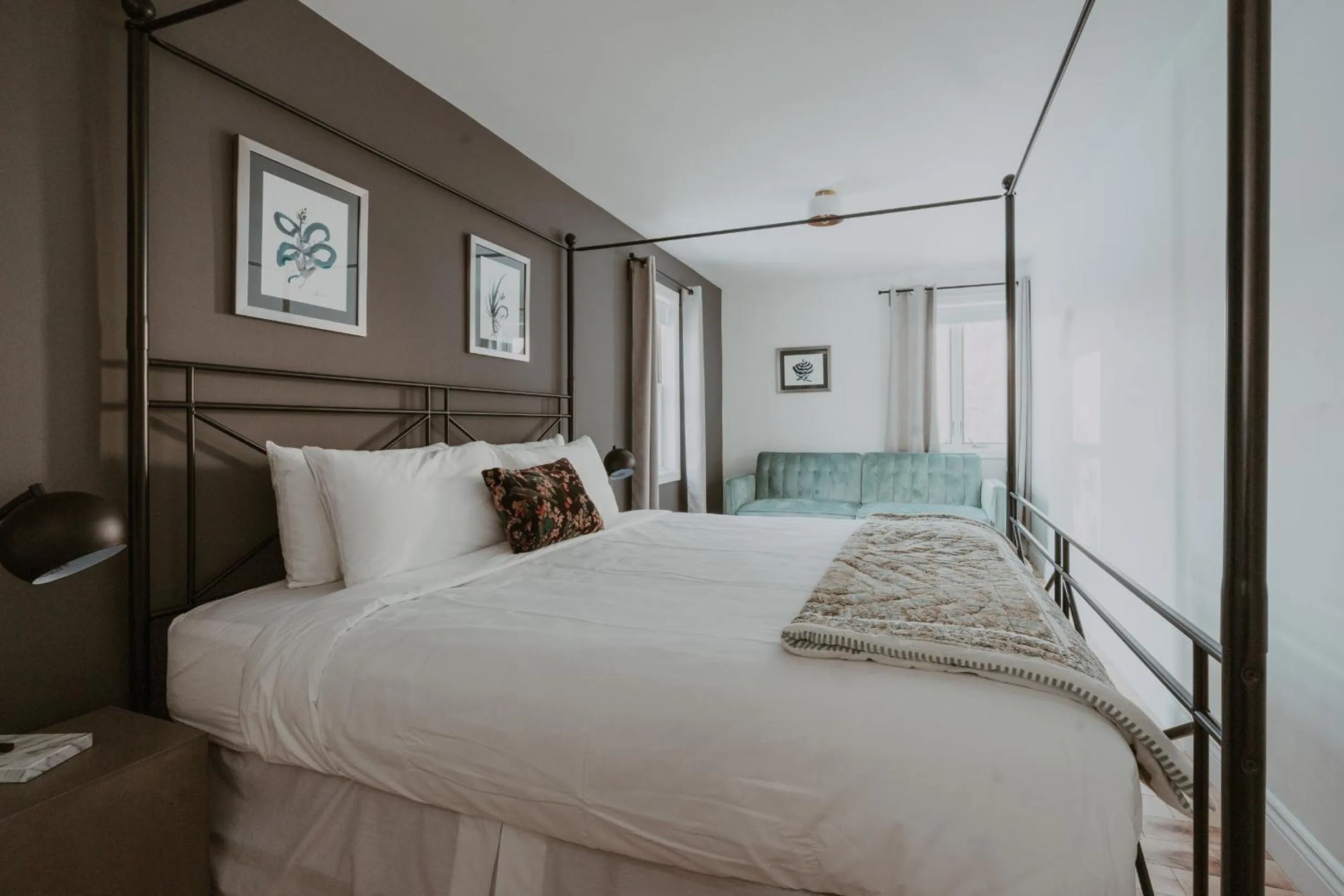 Bed in Domaine Jolivent