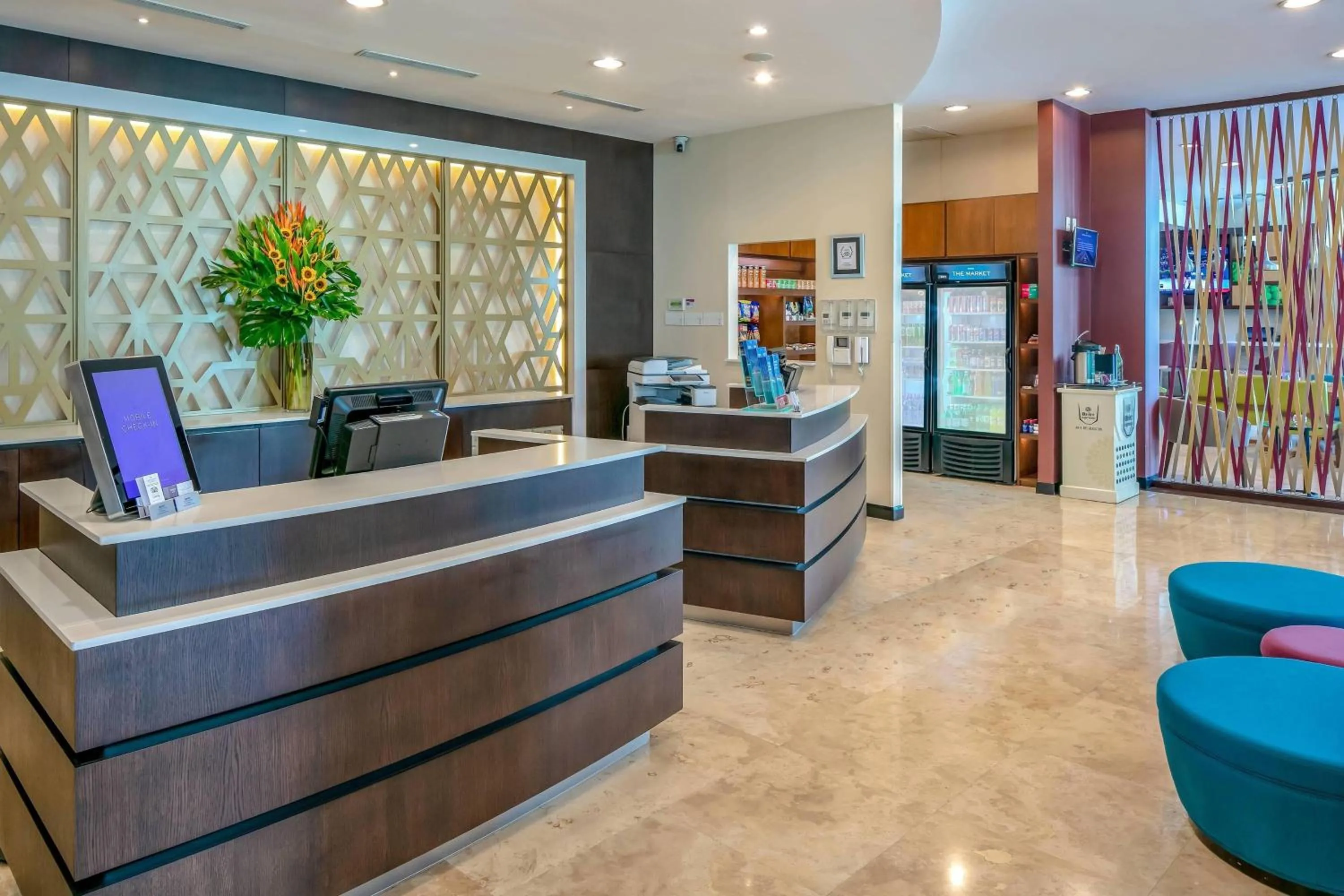 Lobby or reception in Residence Inn by Marriott San Jose Escazu