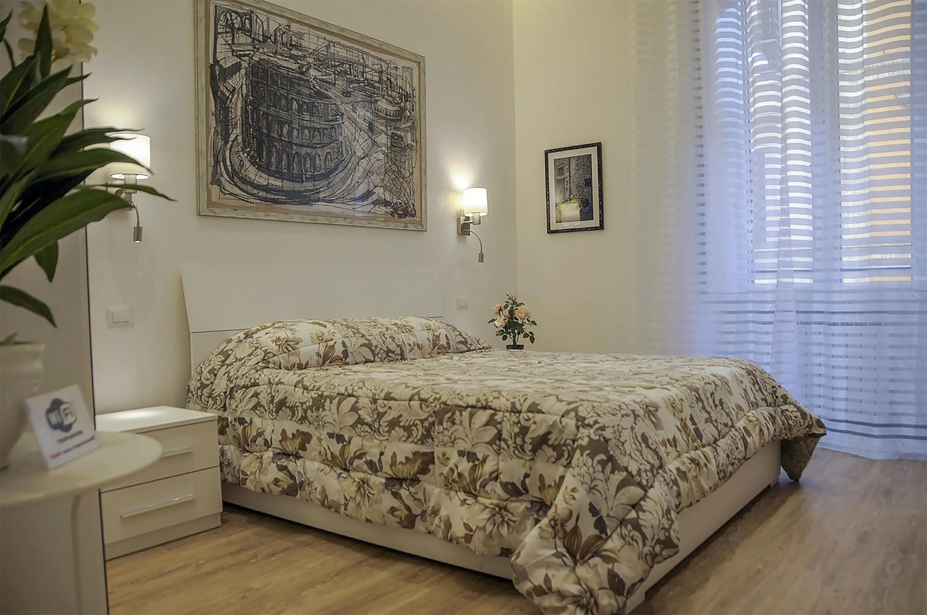 Photo of the whole room, Bed in Roma Vespahouse