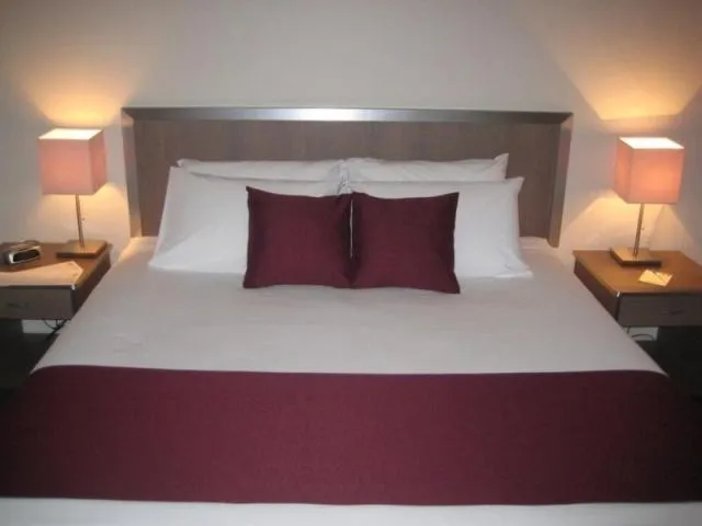 Bed in Johnson Road Motel