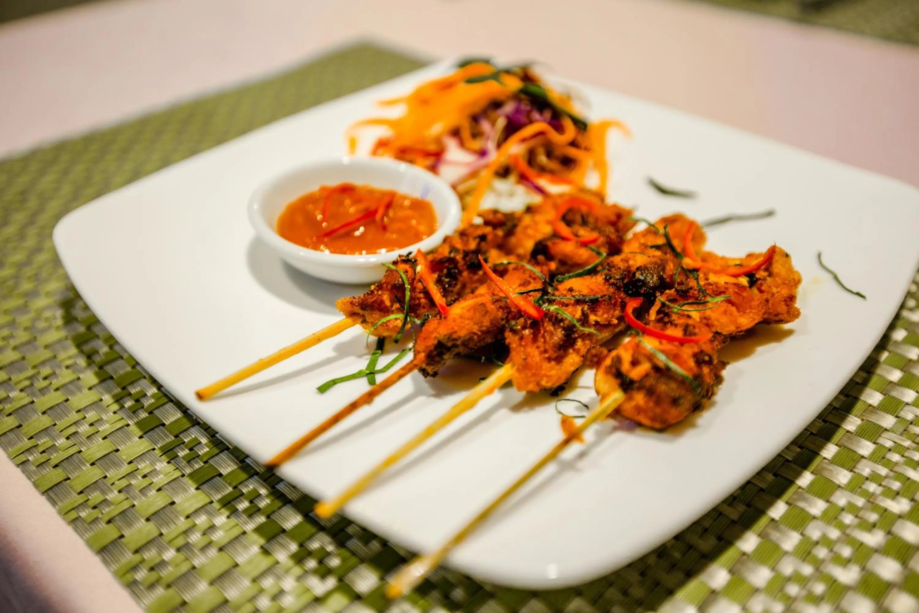 Food in The Sanctuary Villa Battambang
