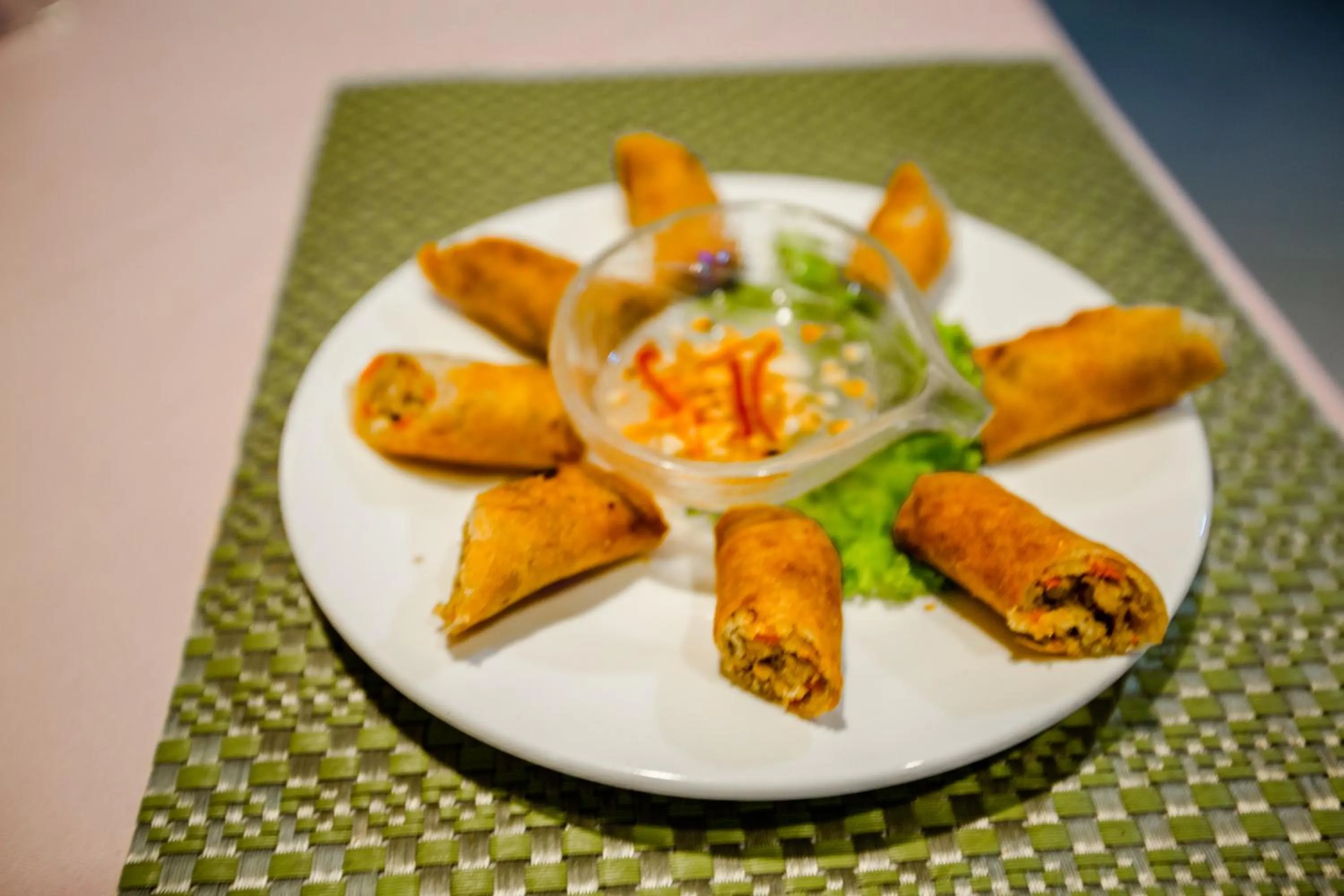 Food in The Sanctuary Villa Battambang