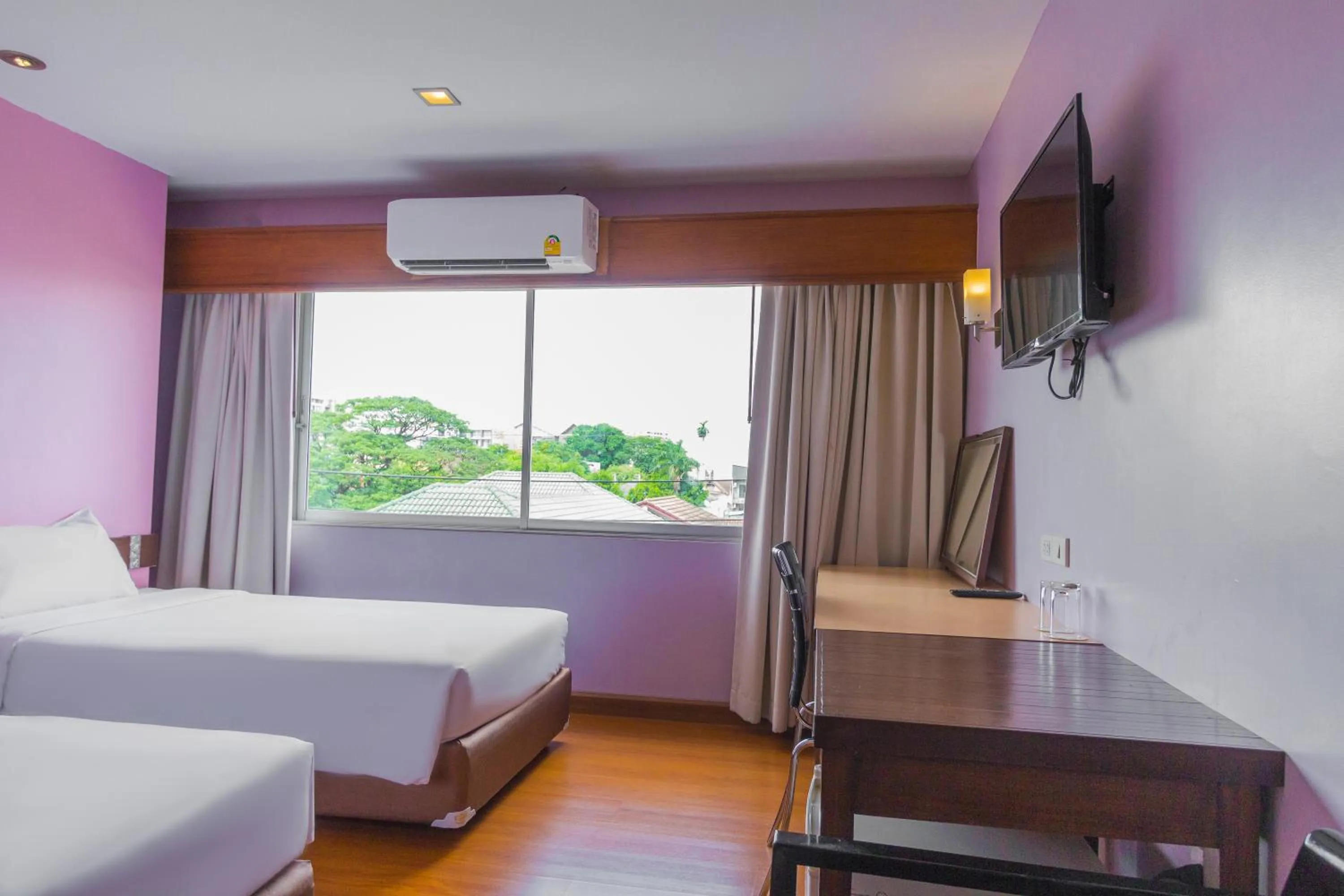 TV and multimedia, Bed in Mayflower Grande Chiang Mai