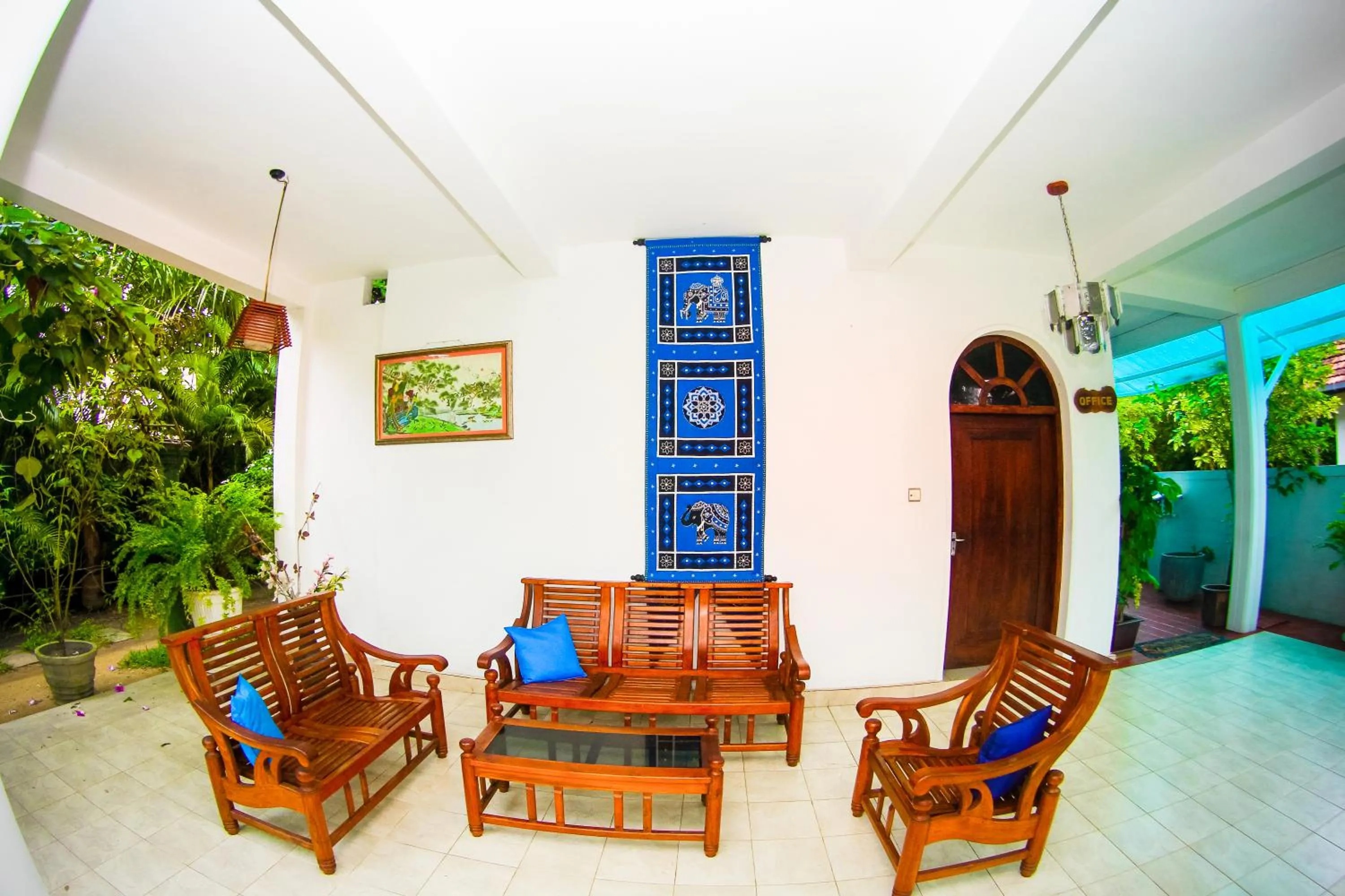 Patio in Mother's Place Nimala